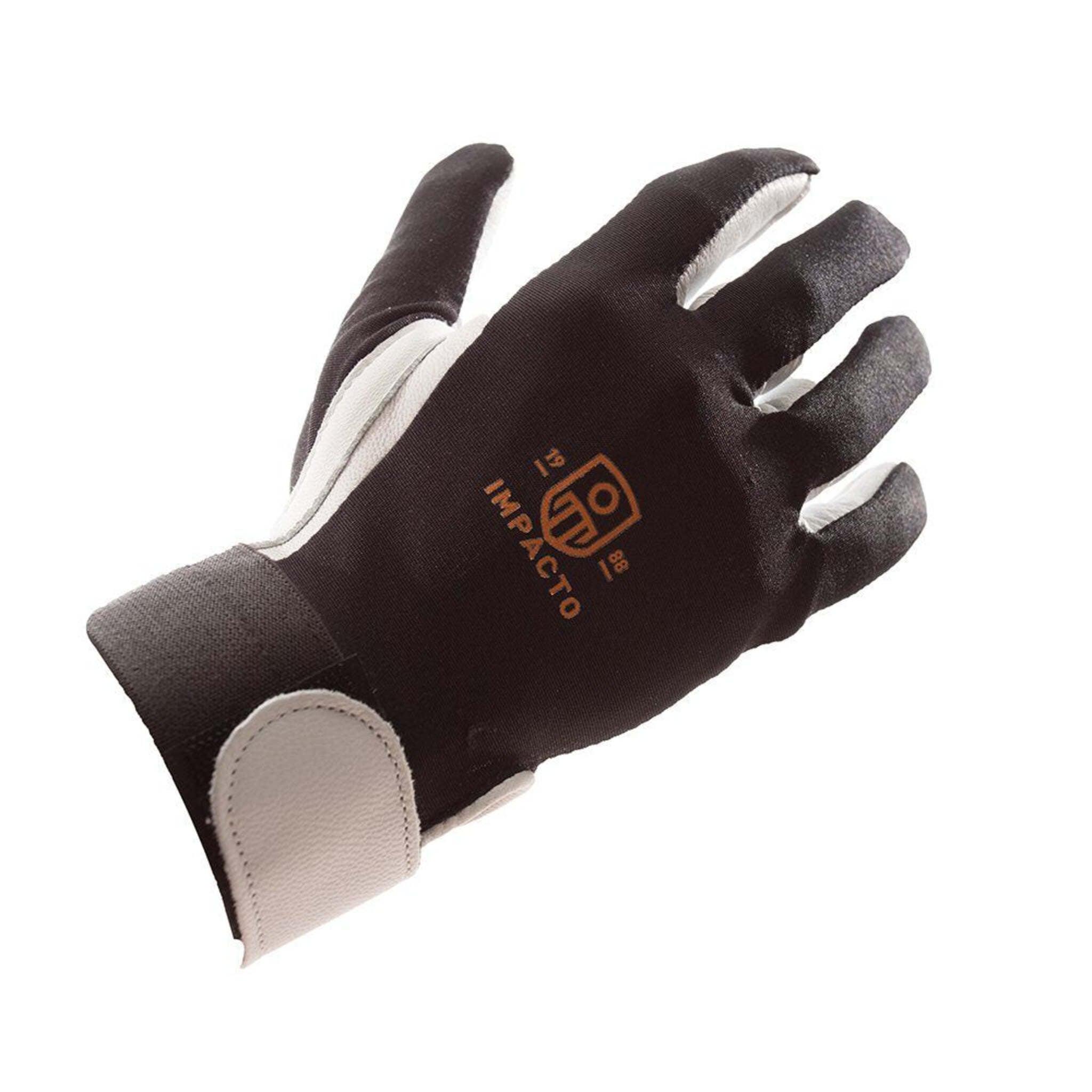 Impacto 403-30 Pearl Leather Series Full Finger Glove with VEP Impact Protection Ergonomics - Cleanflow