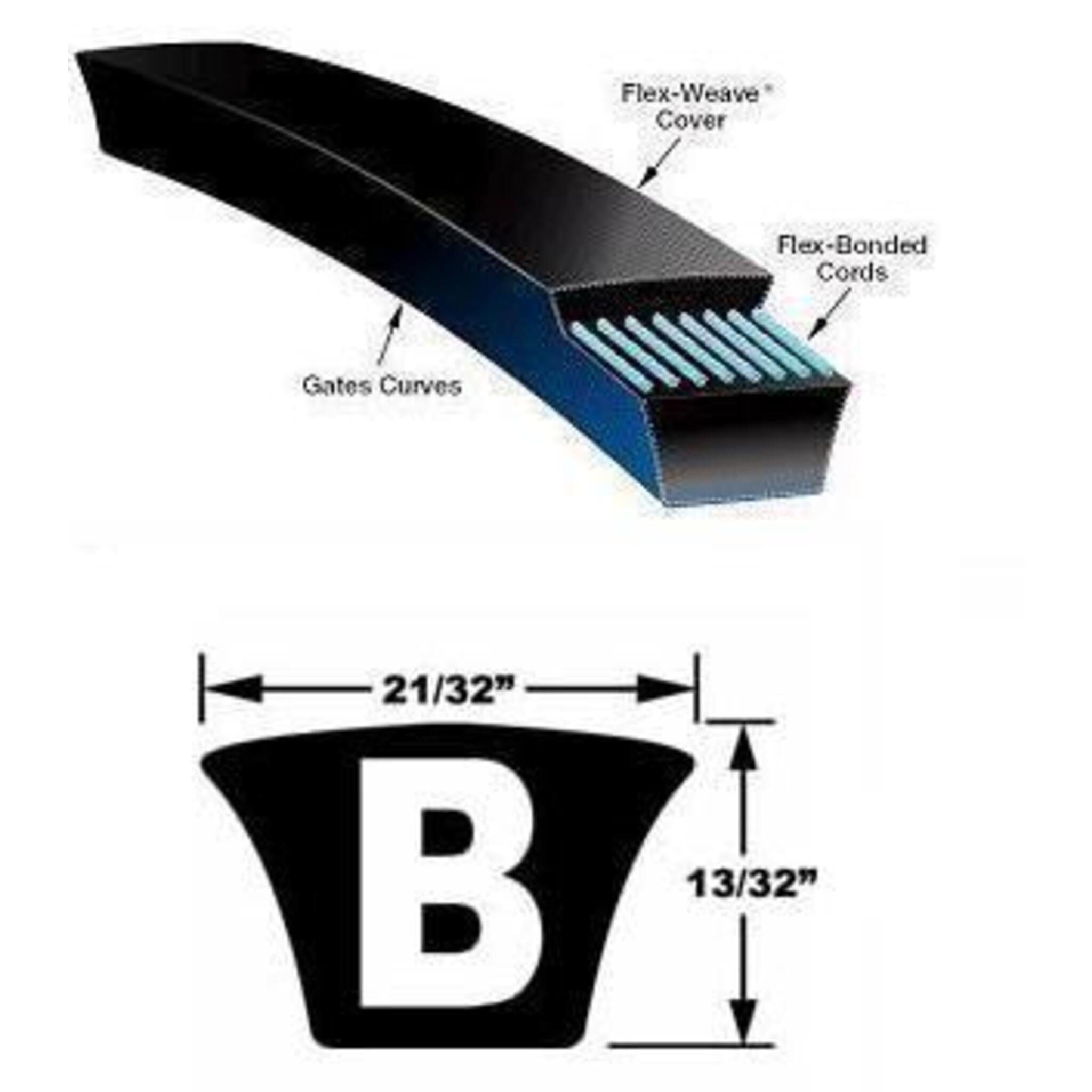 D & D Global Industrial Drive Belts | B35 - B75 Facility Equipment - Cleanflow