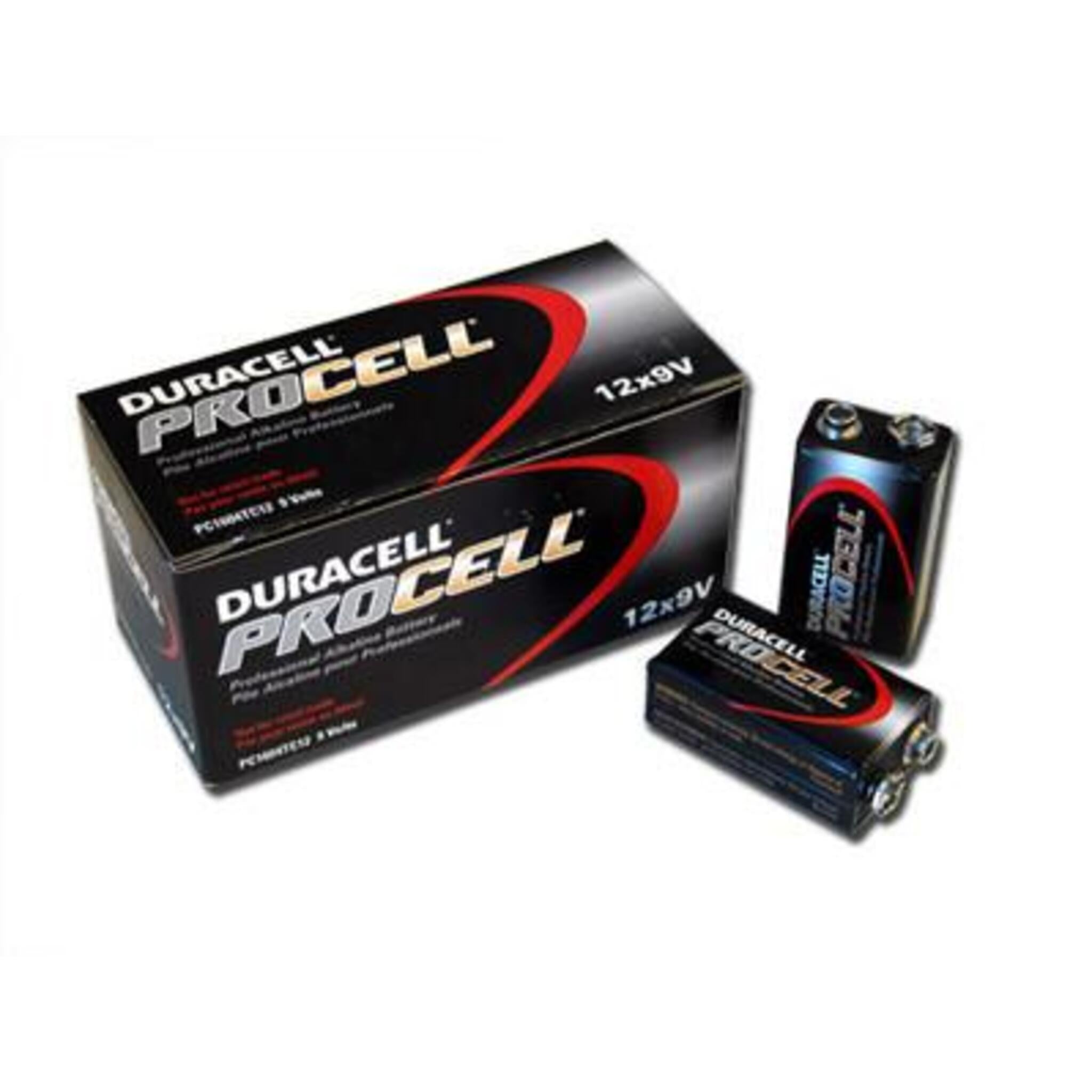 Duracell Procell Professional Alkaline Battery | 9 Volt Maintenance Supplies - Cleanflow