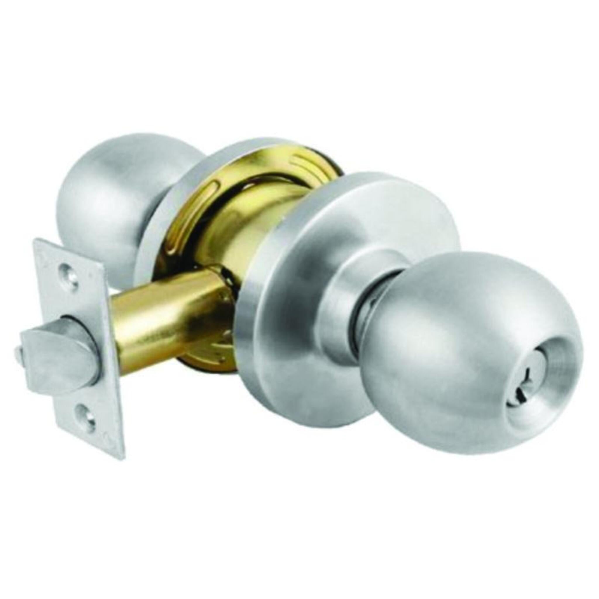 MasterLock Keyed Entry Commercial Door Knob Facility Safety - Cleanflow