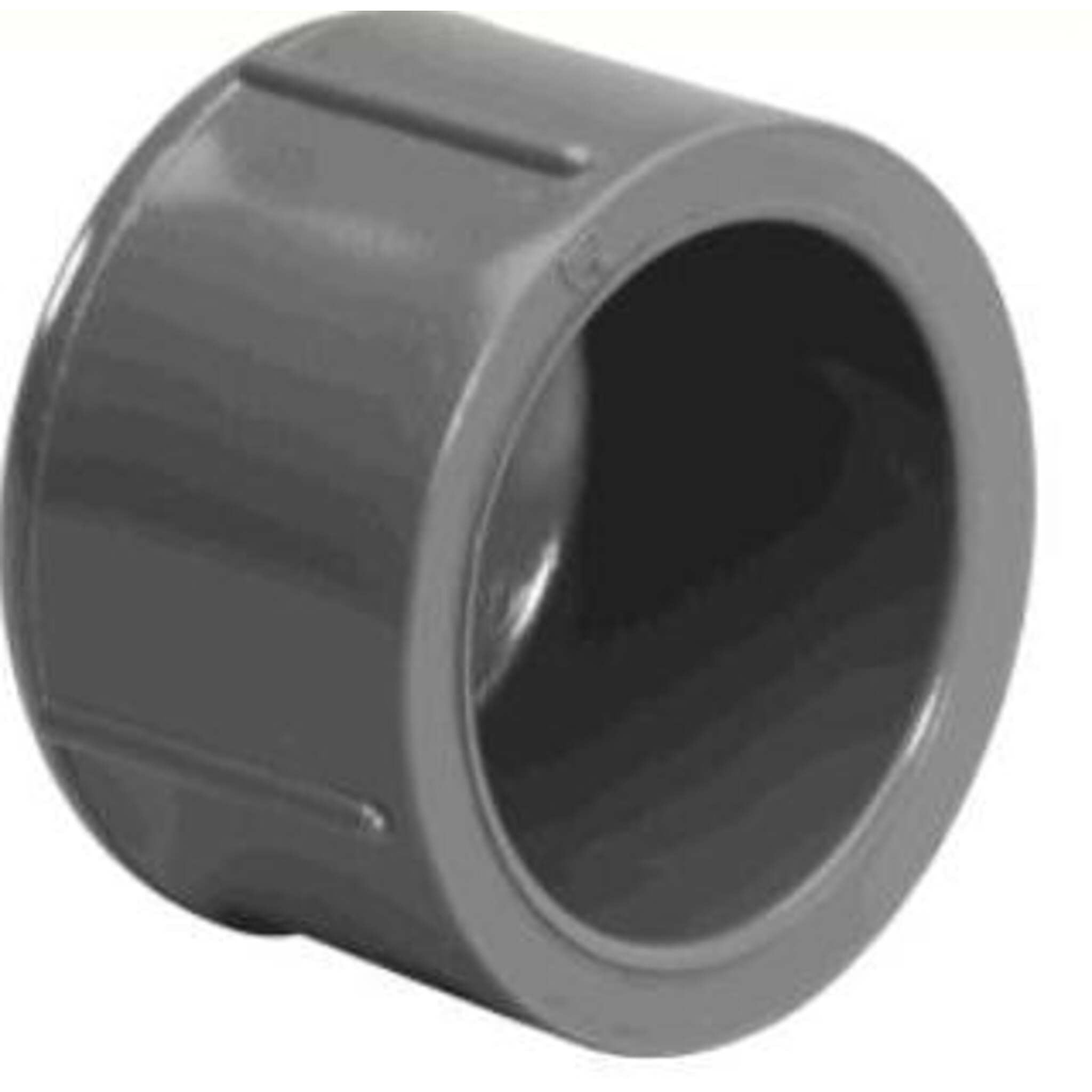 Lasco 1/2" to 6" Schedule 80 PVC Socket Weld Pipe Caps Fittings and Valves - Cleanflow