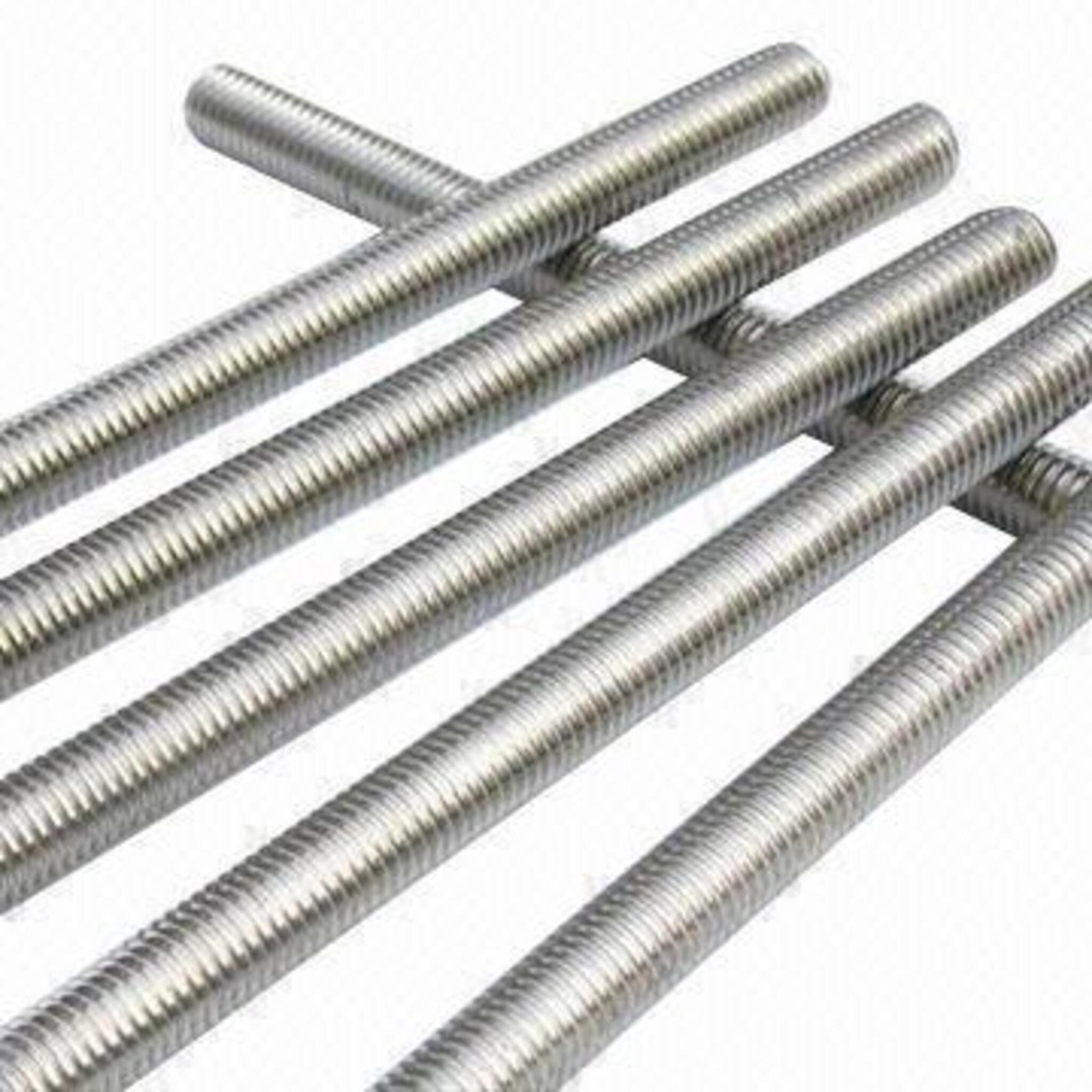 Stainless Steel Threaded Rod | 1/2", 5/8" and 3/4" Sizes Fittings and Valves - Cleanflow