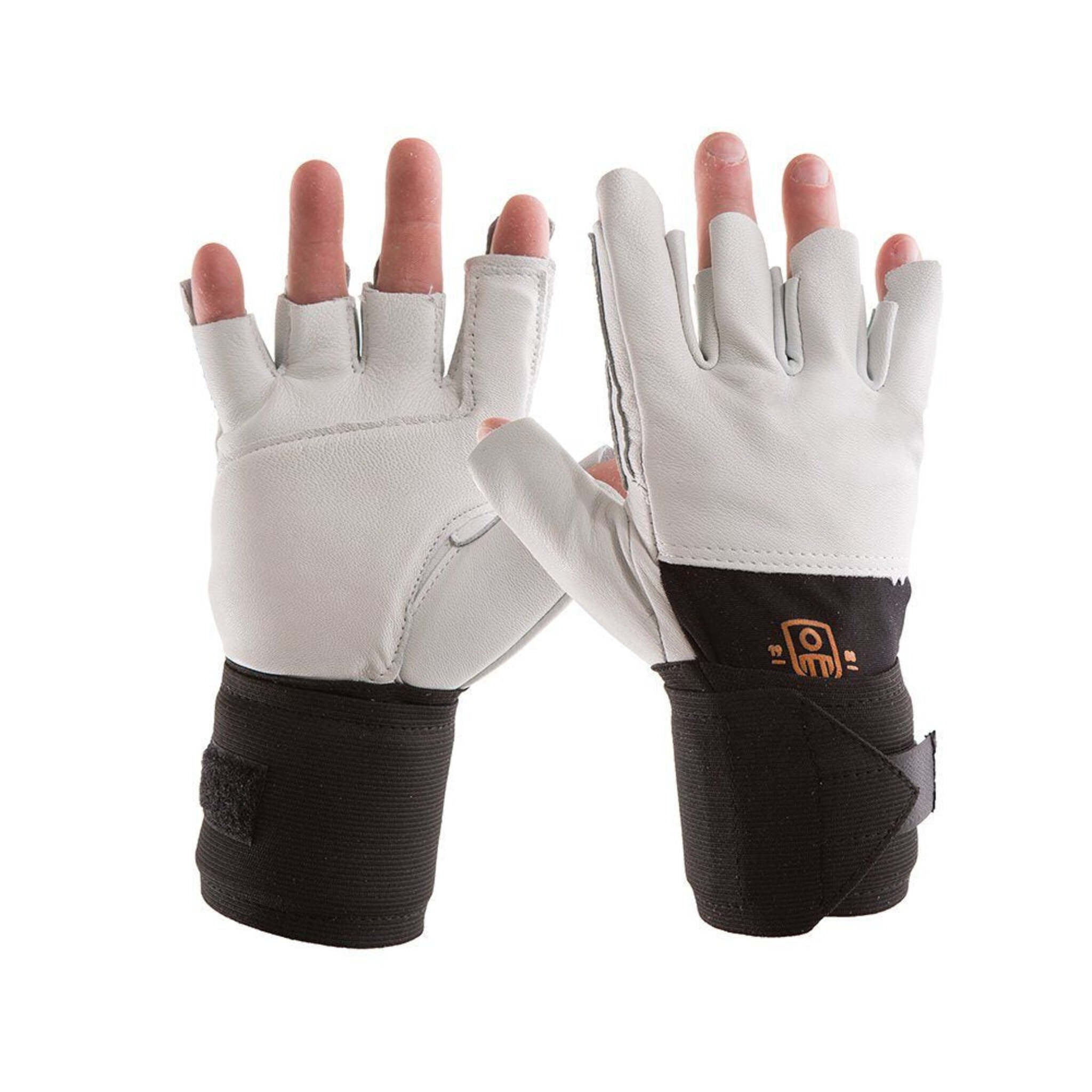 Impacto 479-31 Pearl Leather Series Trigger Glove w/ Wrist Support (For Power Tool Users) Ergonomics - Cleanflow