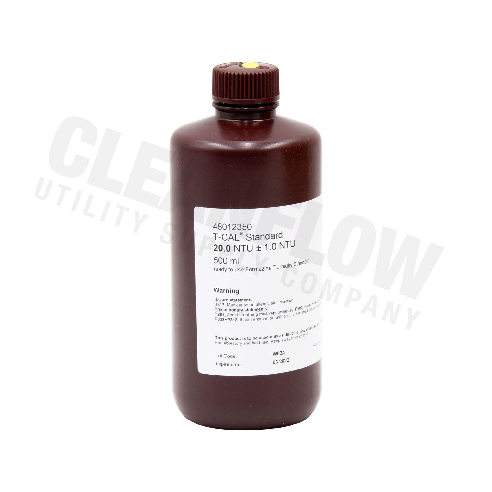 Lovibond T-Cal Turbidity Standards - Reliable Calibration for All Turbidimeters | ISO and USEPA Compliant, Ready to Use, Primary Formazine | 20 NTU