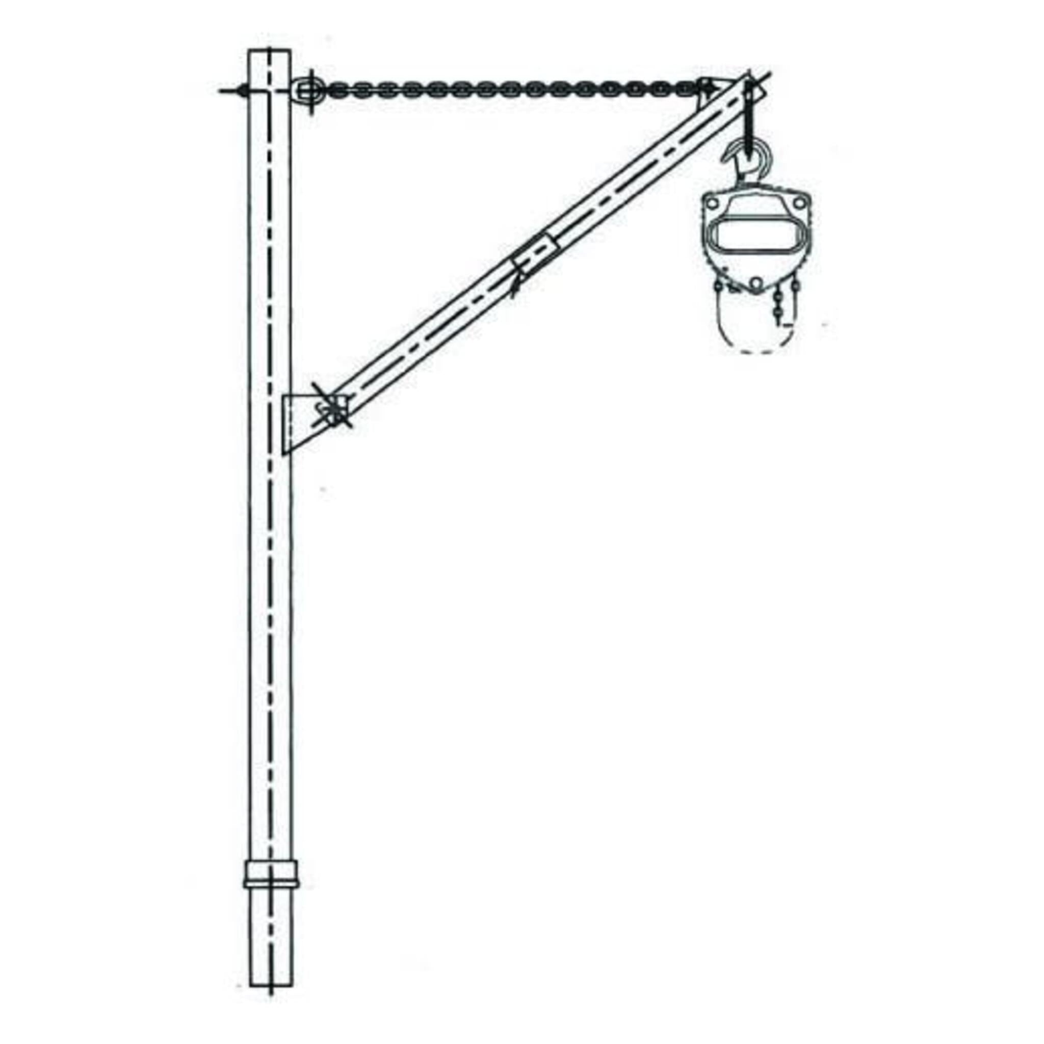 Flygt 13520139 Portable Pump Lifting Davit Pump Accessories - Cleanflow