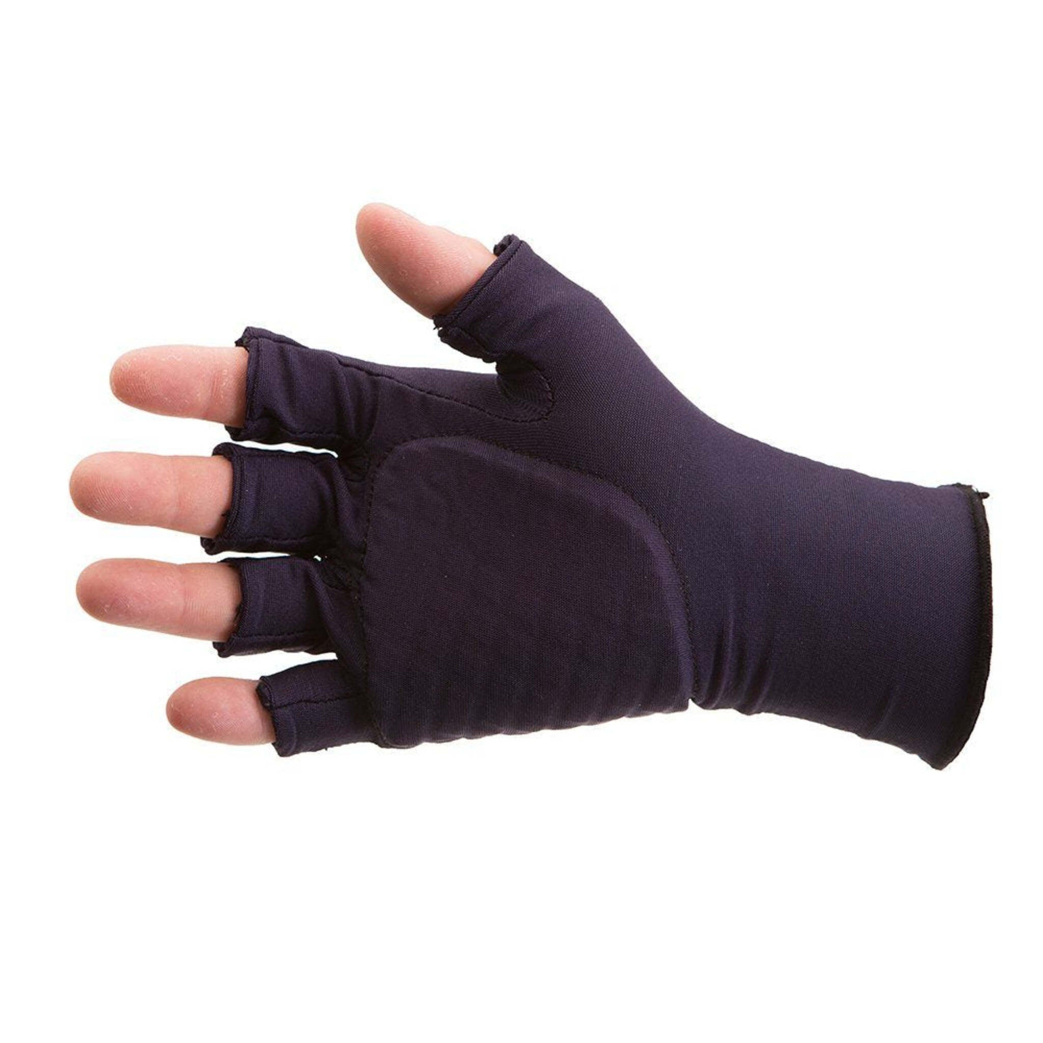 Impacto 507-01 3/4 Finger Padded Work Glove Liner Ergonomics - Cleanflow