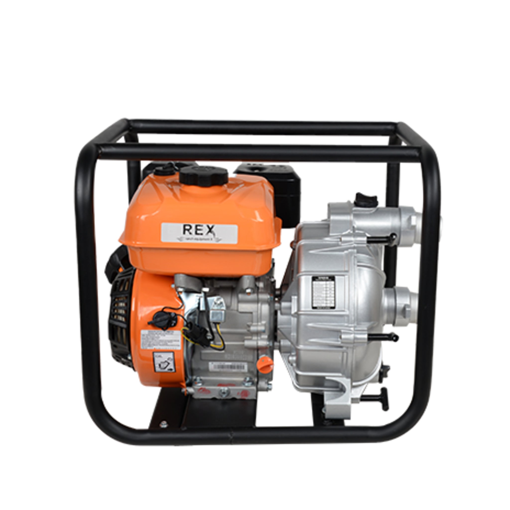 REX Portable Self-Priming Gas Engine Semi-Trash Pumps