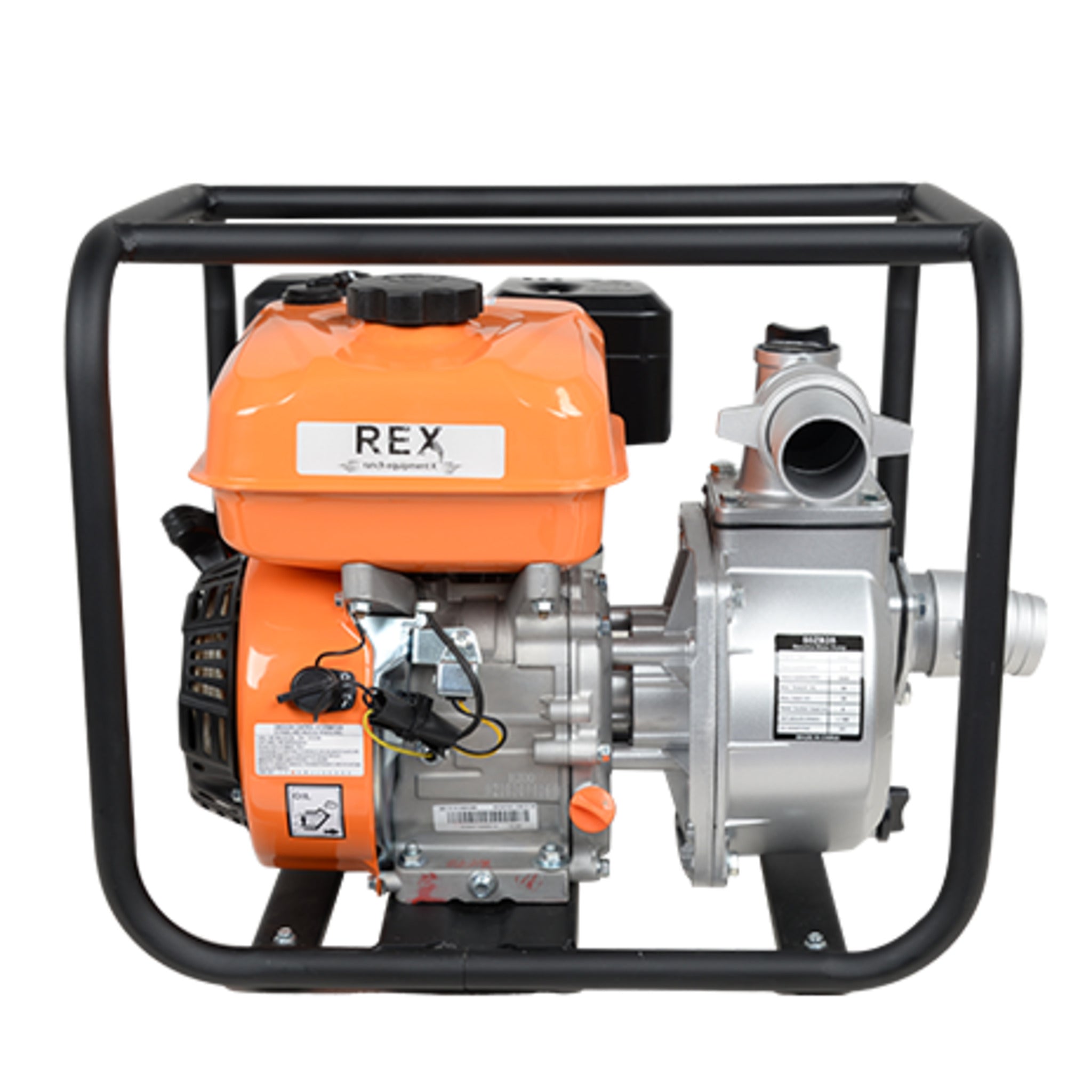 REX Portable Self-Priming Gas Engine Water Pumps