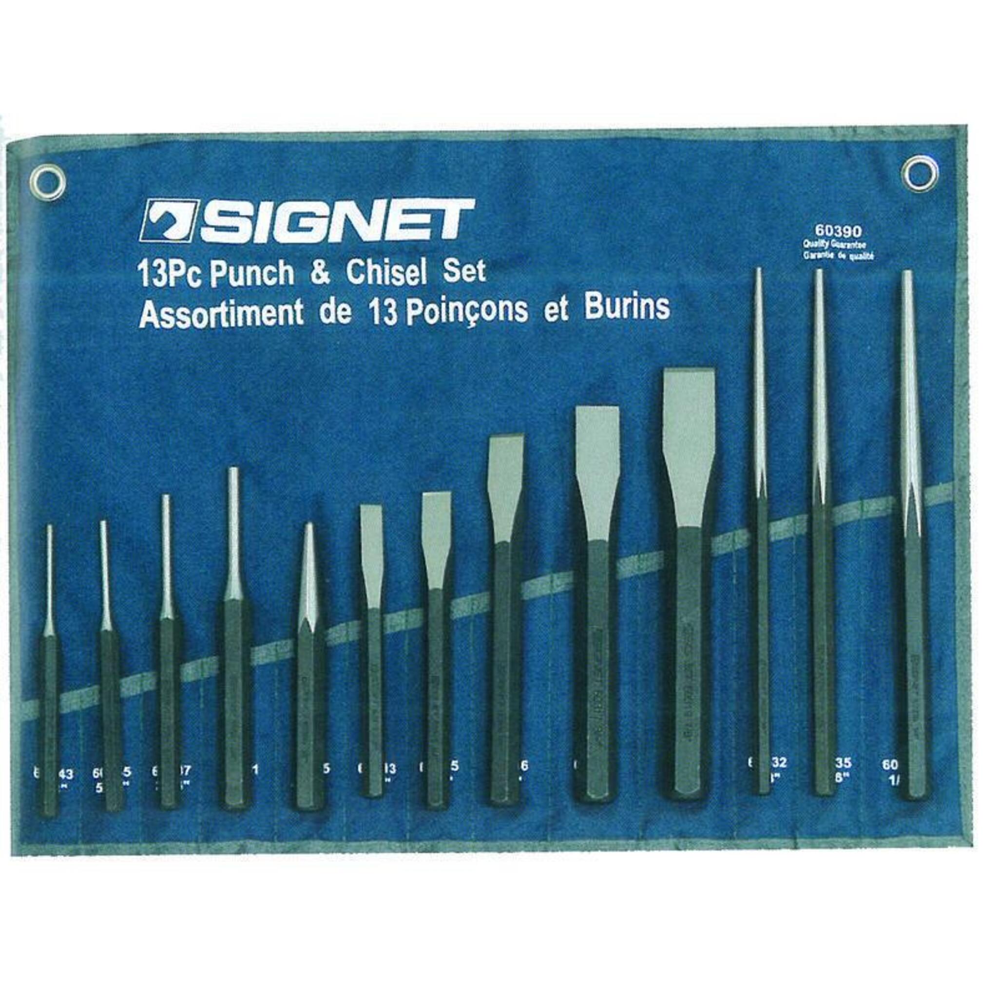 Signet 13 Piece Punch & Chisel Set Hand Tools - Cleanflow