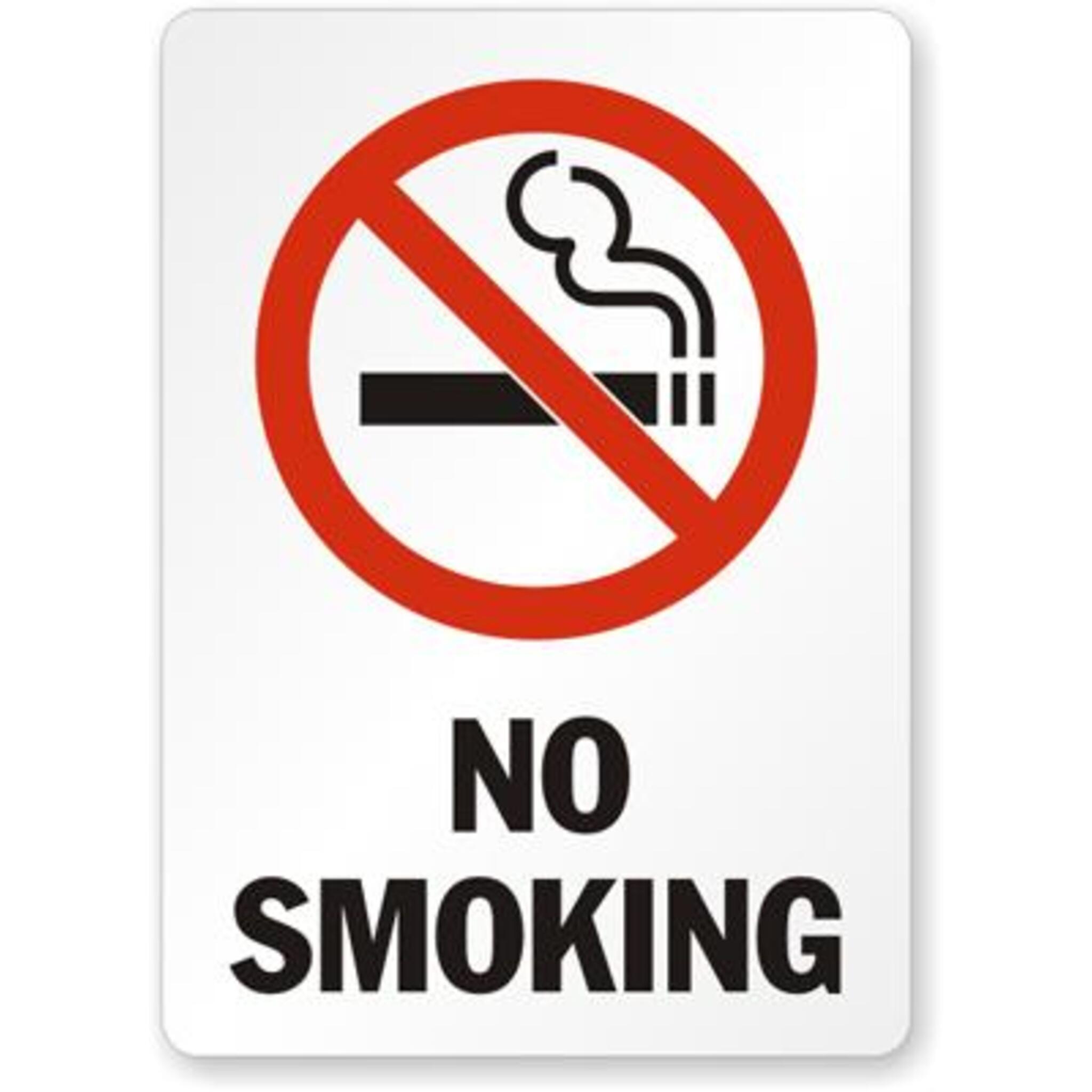 No Smoking Safety Sign Facility Safety - Cleanflow