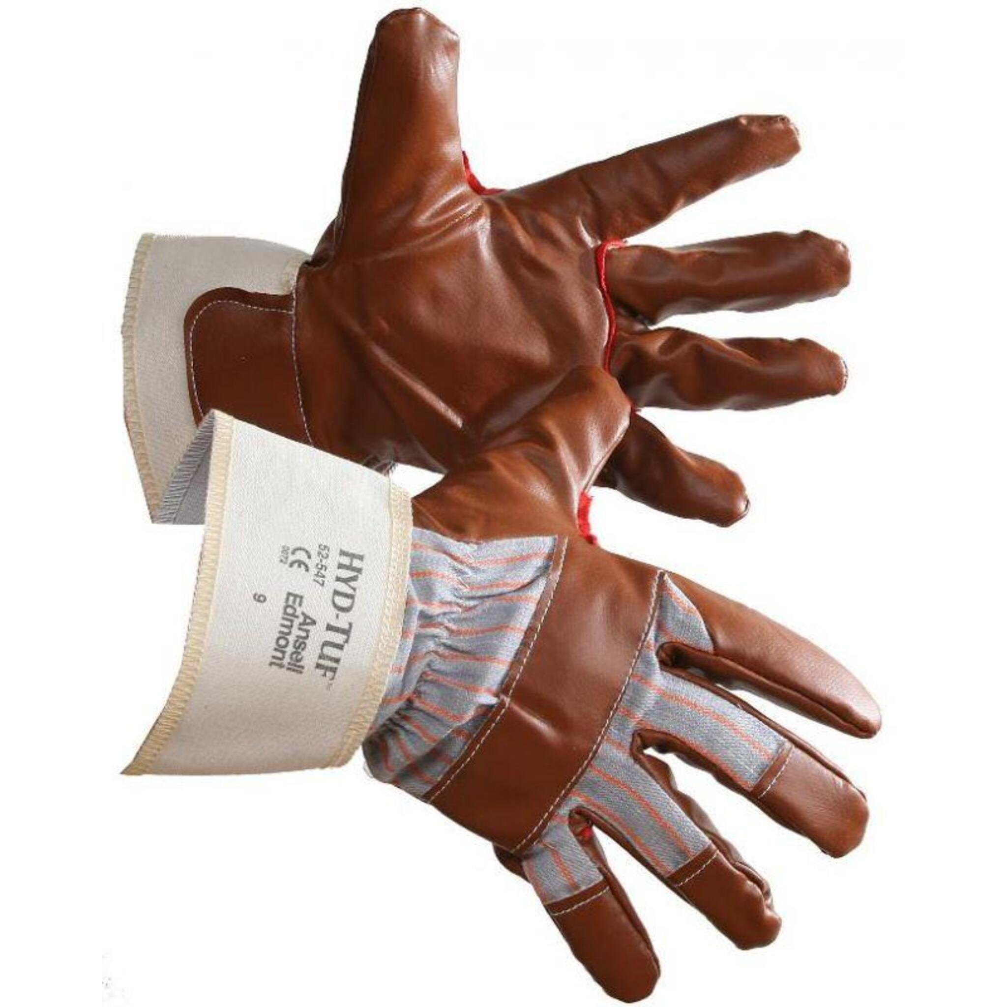 Ansell 52-547 Hyd-Tuf Nitrile Coated Work Gloves Work Gloves and Hats - Cleanflow