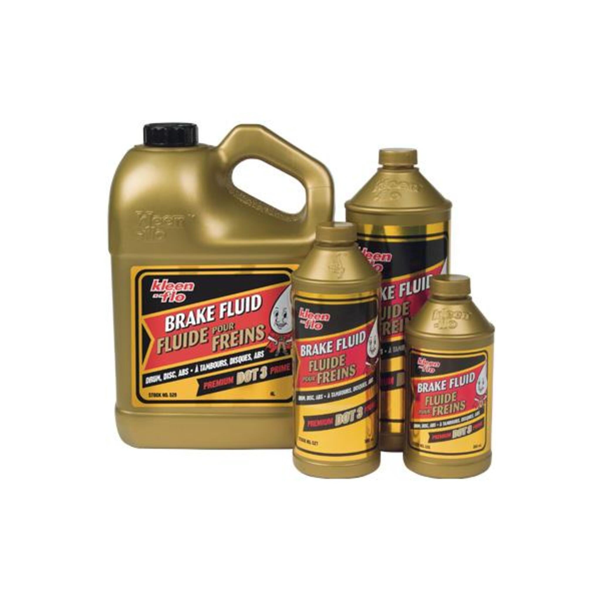 Kleen-Flo DOT-3 Brake Fluid Maintenance Supplies - Cleanflow