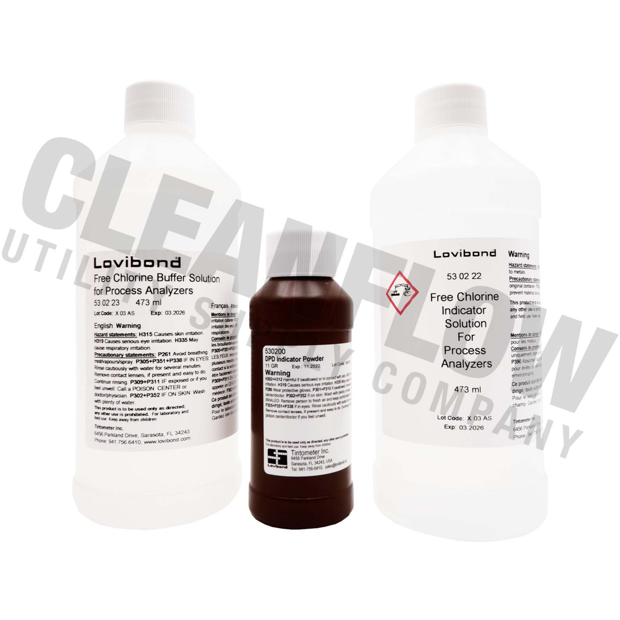 Vario 530210  CL17 Free Chlorine Reagent Set