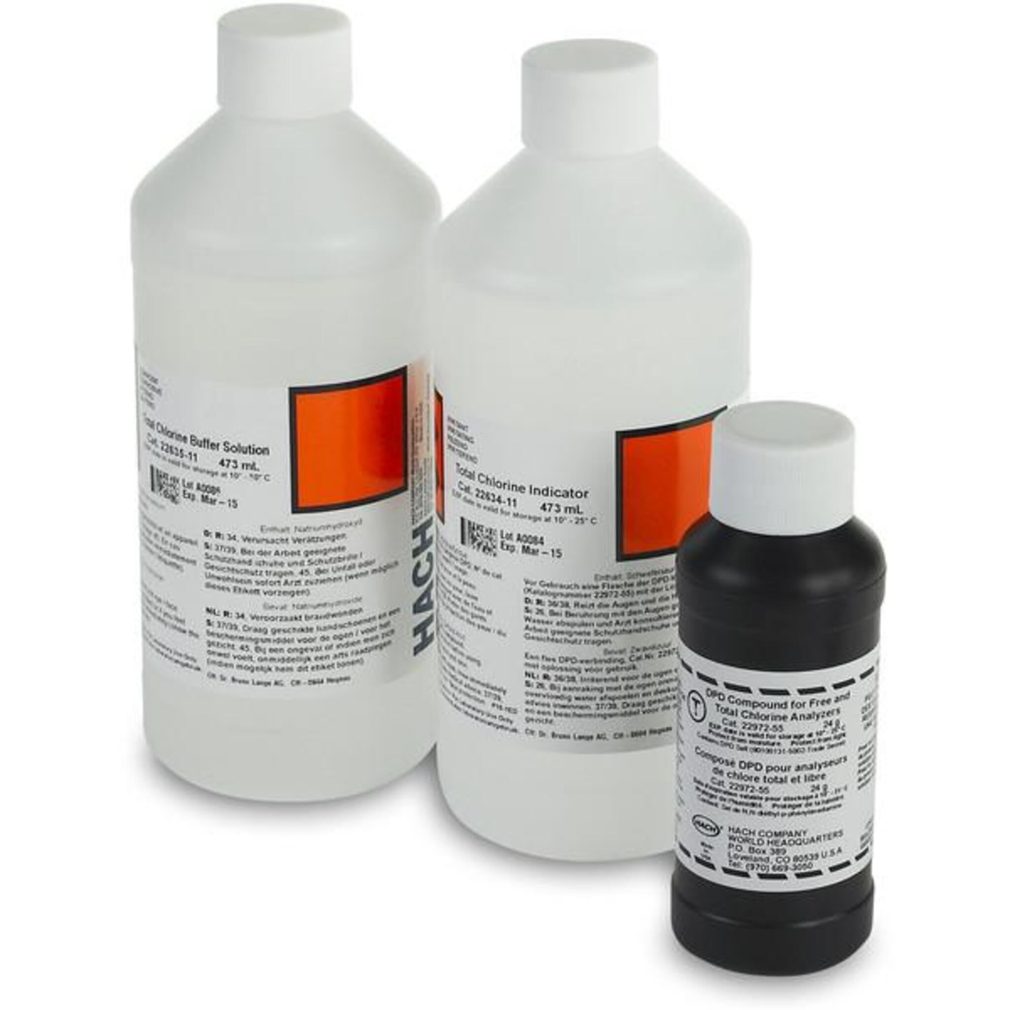 Hach 2556900 CL17 Free Chlorine Reagent Set Reagents - Cleanflow