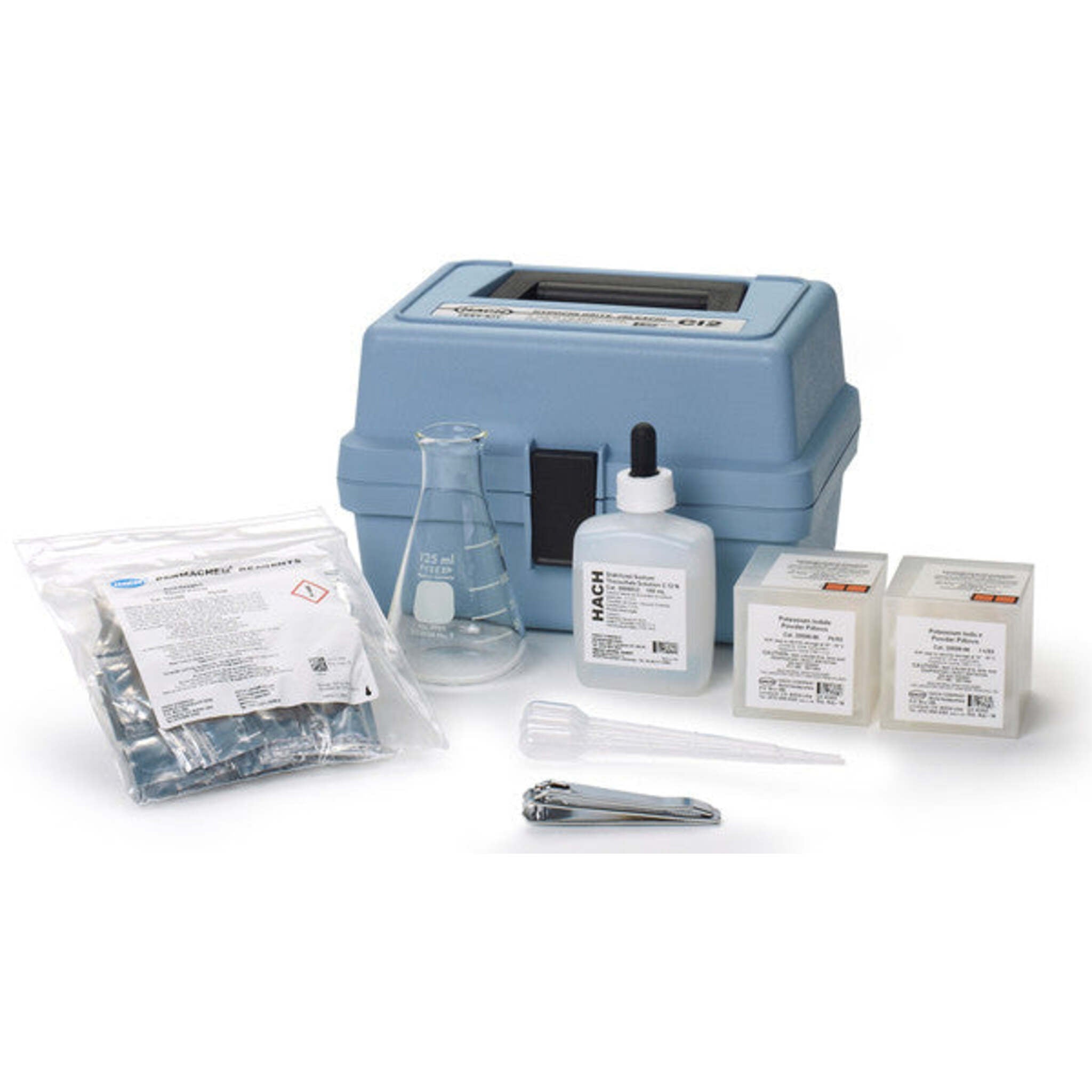 Hach Hypochlorite - Bleach Test Kit Model CN-HR | 5 - 15% Water Testing Equipment - Cleanflow