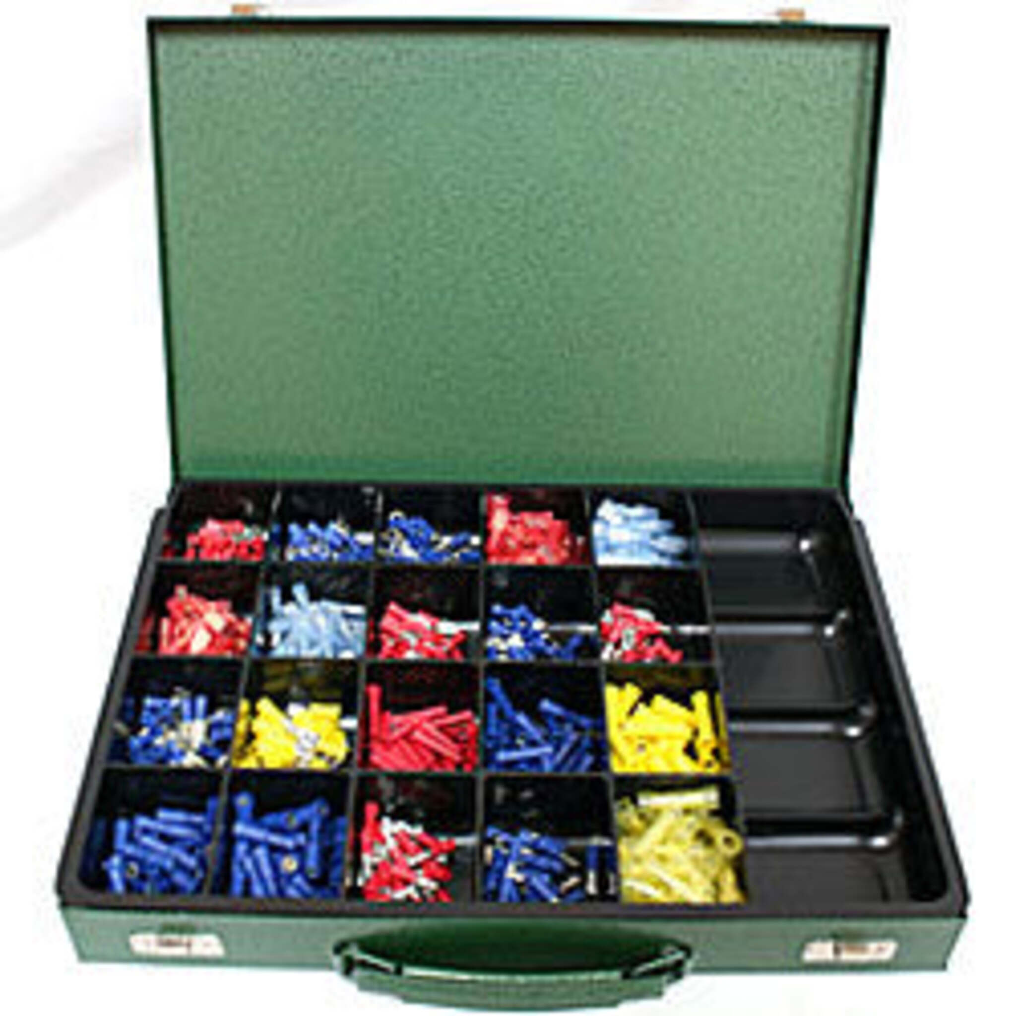 Techspan Solderless Terminal Assortment Kit – 500 Piece