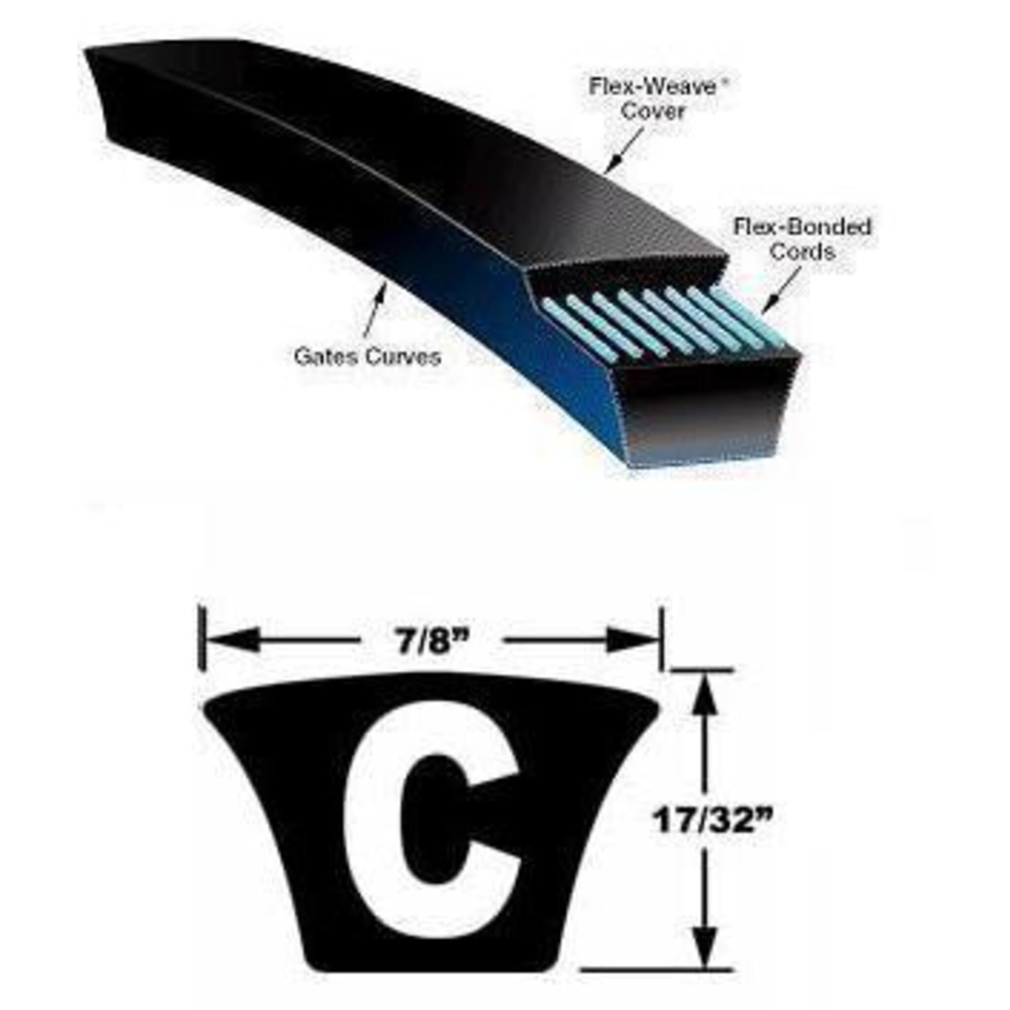 D & D Global Industrial Drive Belts | C50 - C90 Facility Equipment - Cleanflow