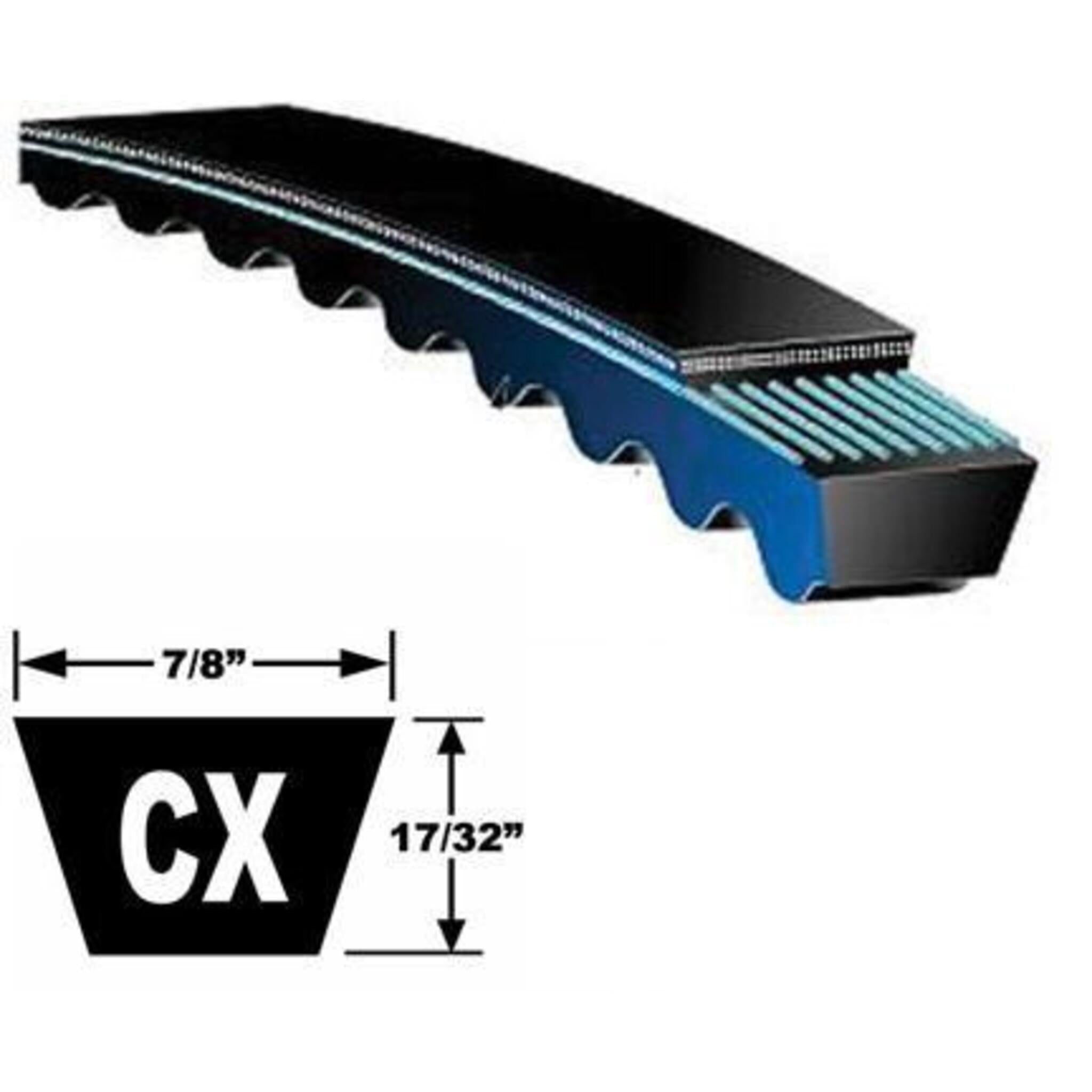 D & D Global Industrial Drive Belts | CX51 - CX90 Facility Equipment - Cleanflow