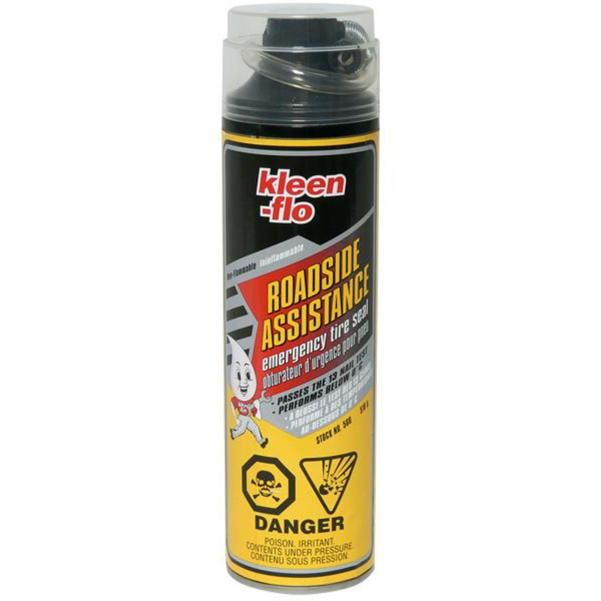 Kleen-Flo Roadside Assistance Emergency Tire Seal - 510g Can - Case of 12 Automotive Tools - Cleanflow