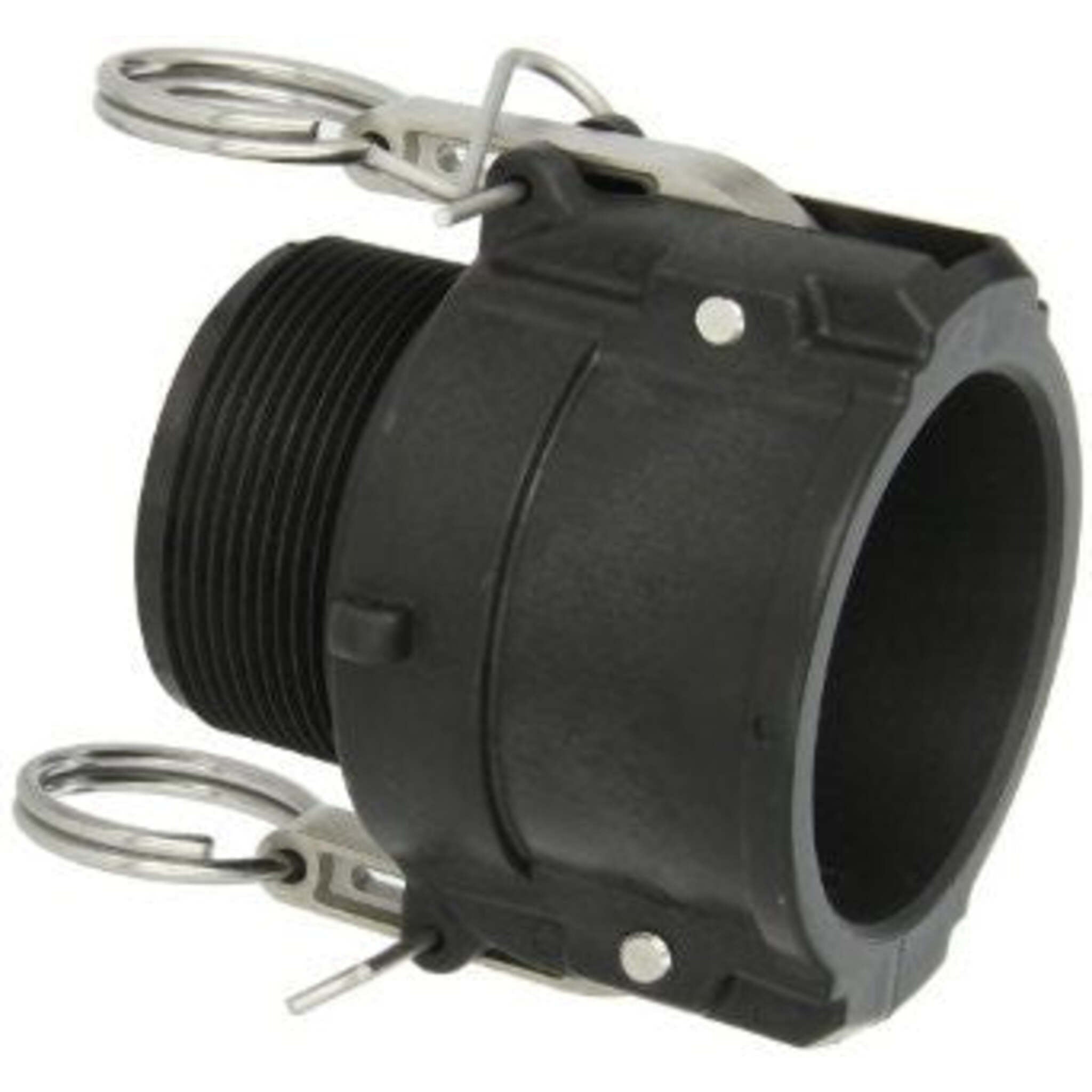 Polypropylene Camlock Type B | Female Camlock X MPT | 1" to 4" Sizes Hose and Fittings - Cleanflow