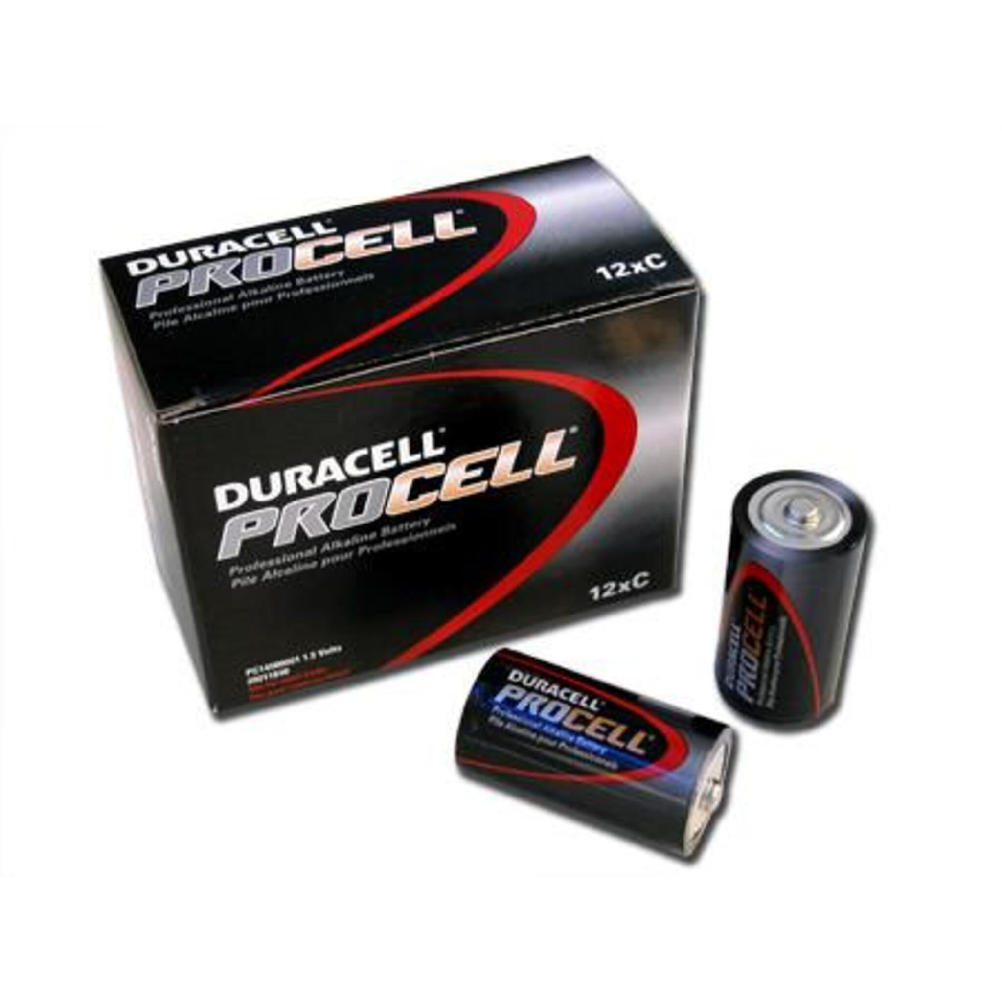 Duracell Procell Professional Alkaline Battery | C Cell Maintenance Supplies - Cleanflow