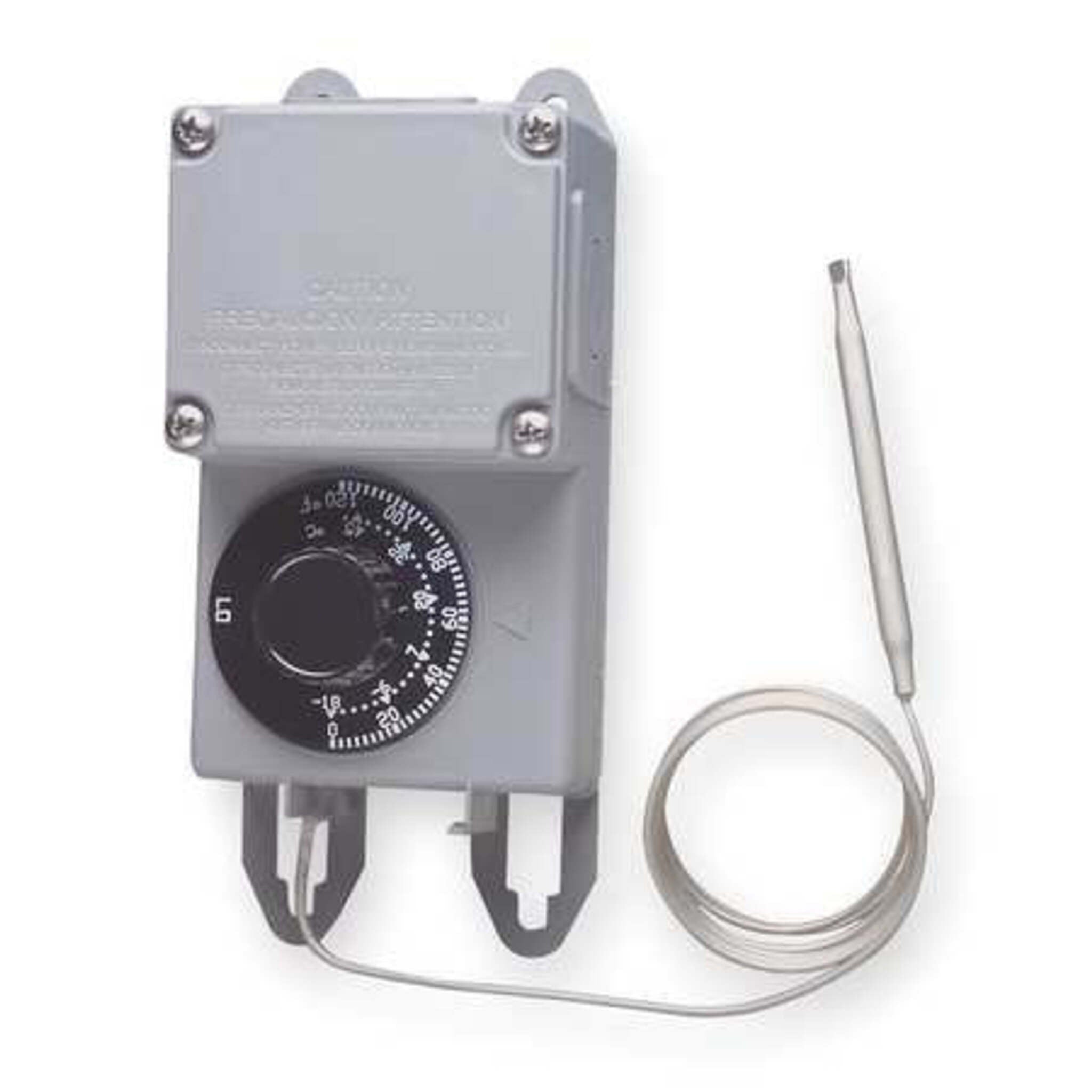 PECO NEMA 4X Industrial Thermostat with 5' Remote Capillary Tube Sensor Pipe Cleaning and Thawing - Cleanflow