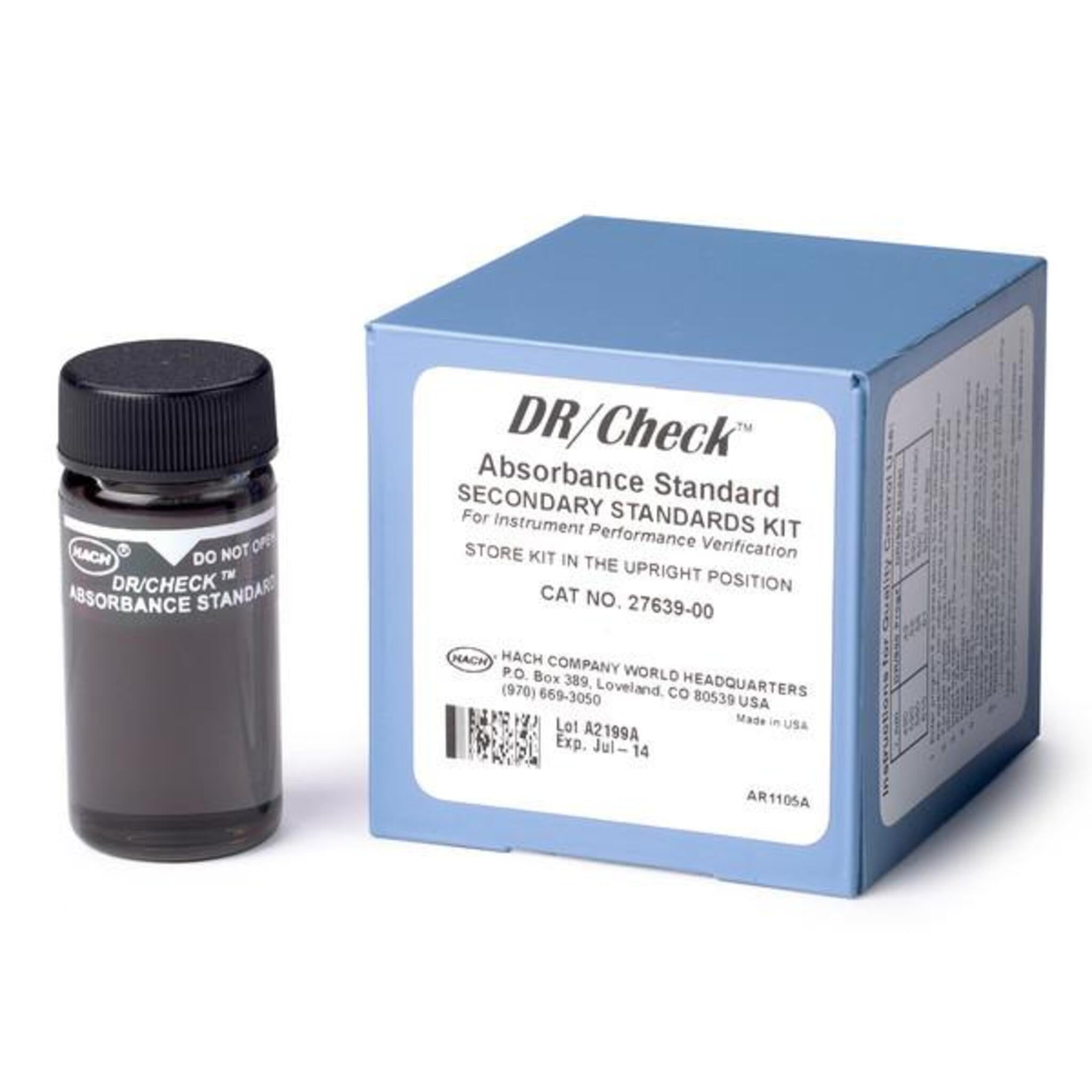 Hach DR/Check Absorbance Standard Kit, Set of 4 Water Testing Equipment - Cleanflow