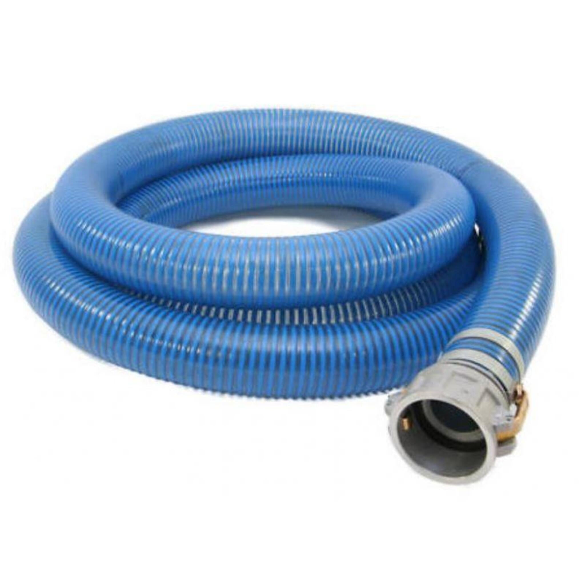 Blue Water Low Temperature PVC Hose Assemblies (w/ Male X Female Camlocks) Hose and Fittings - Cleanflow