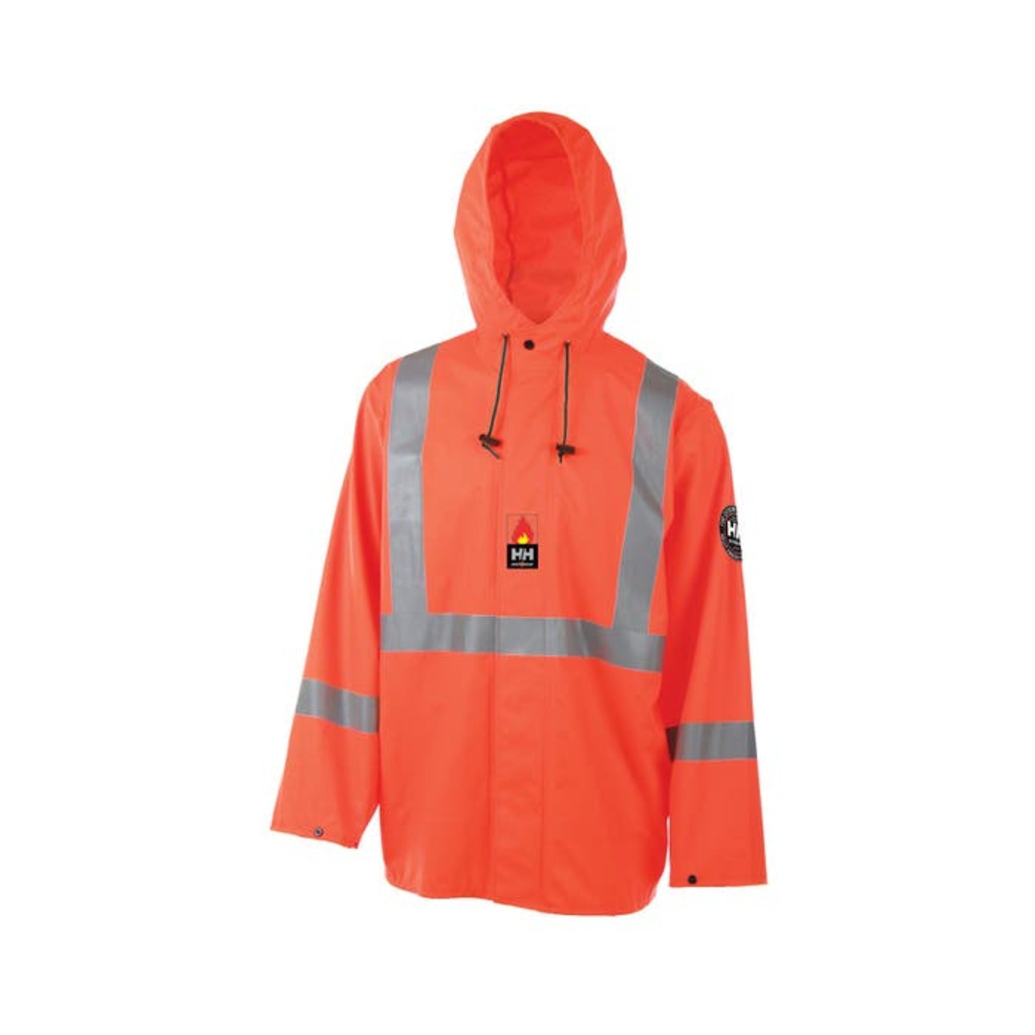 Helly Hansen Alberta Hi-Vis Stretch Jacket | Orange | Sizes Small - 5XLarge Flame Resistant Work Wear - Cleanflow