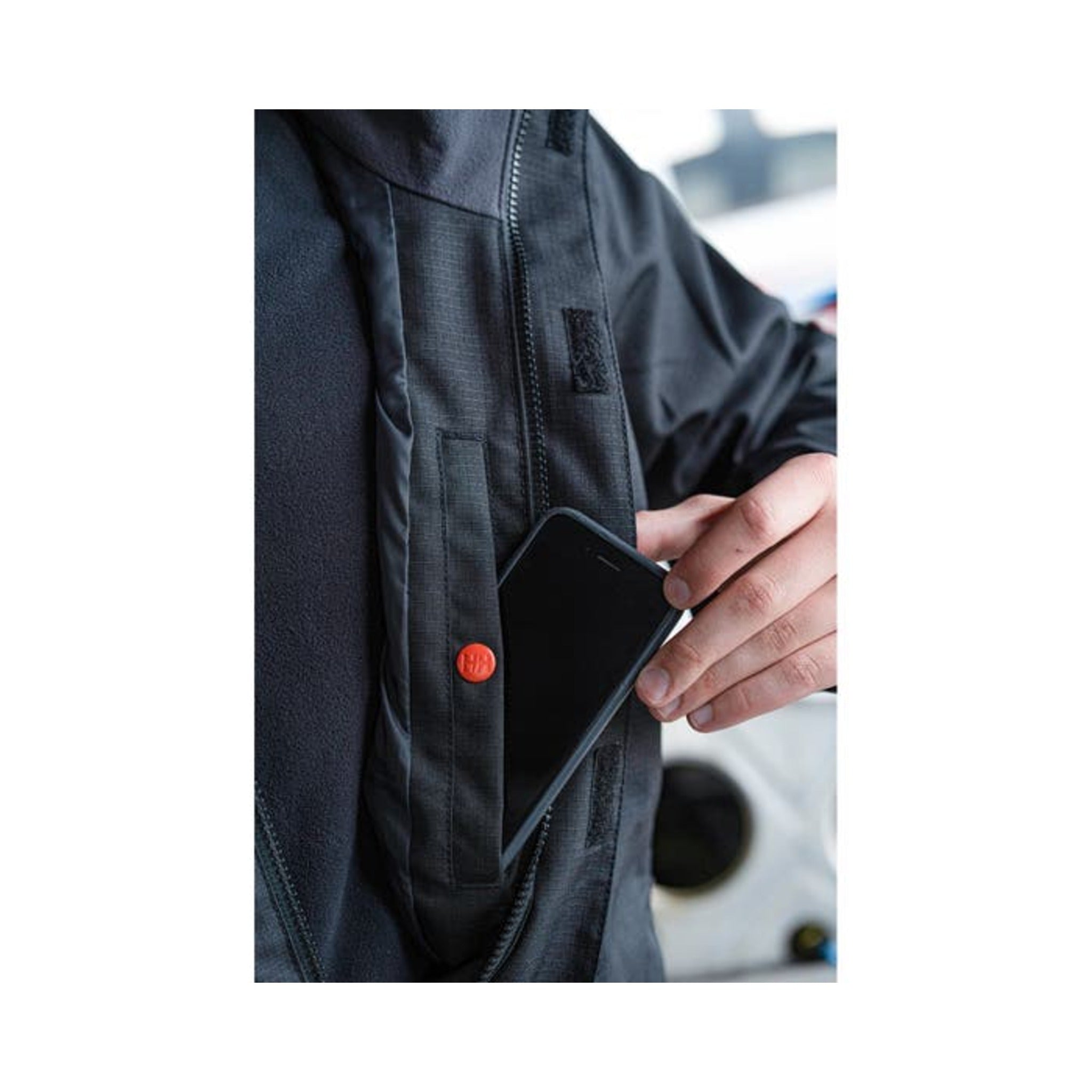 Helly Hansen Oxford Shell Jacket | Black | Small - 4XLarge Work Wear - Cleanflow