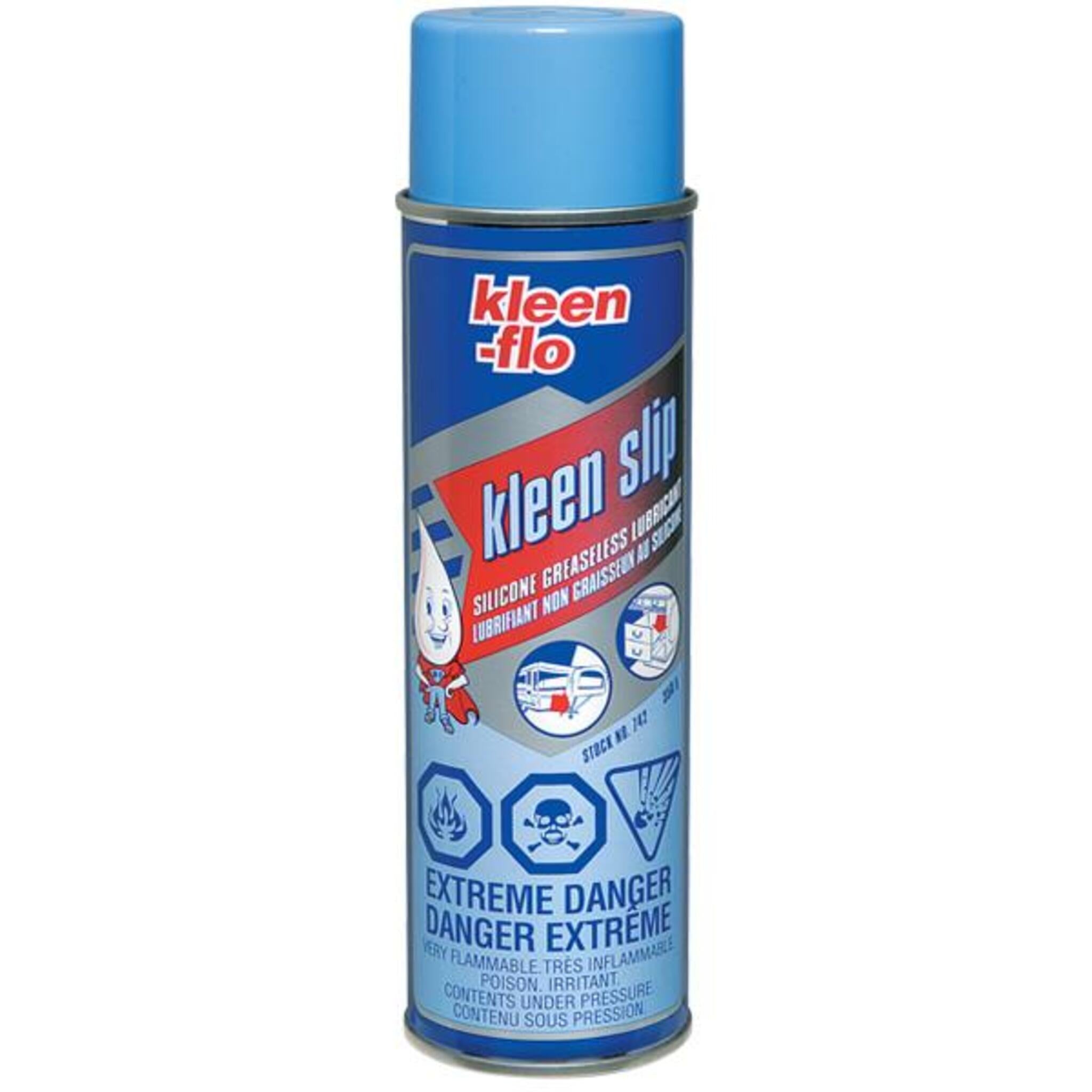 Kleen-Flo Kleen-Slip Silicone Greaseless Lubricant Maintenance Supplies - Cleanflow