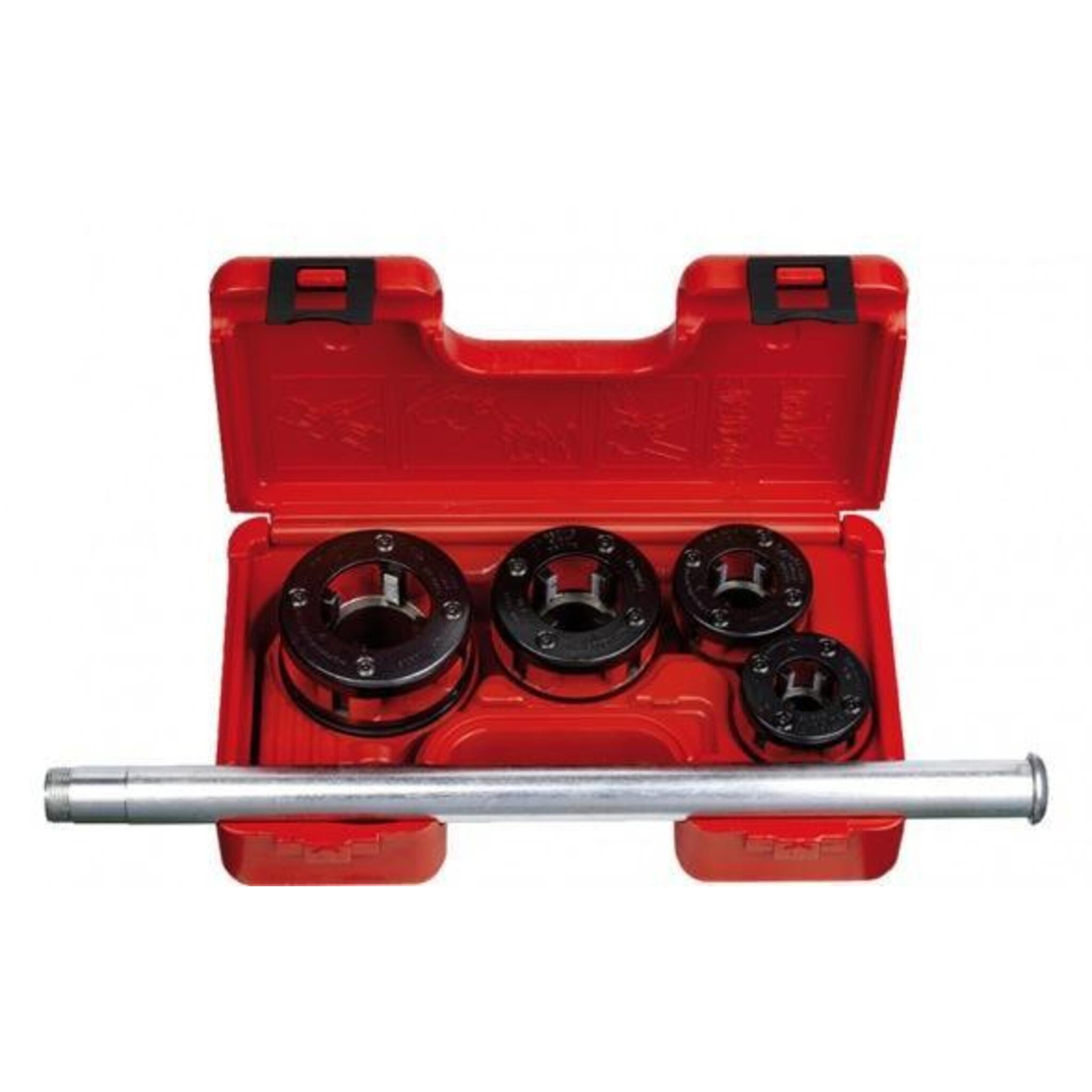 Super Ego 5 Piece Ratchet Pipe Threader Kit | 1/2" - 1-1/4" NPT Pipe Tools - Cleanflow