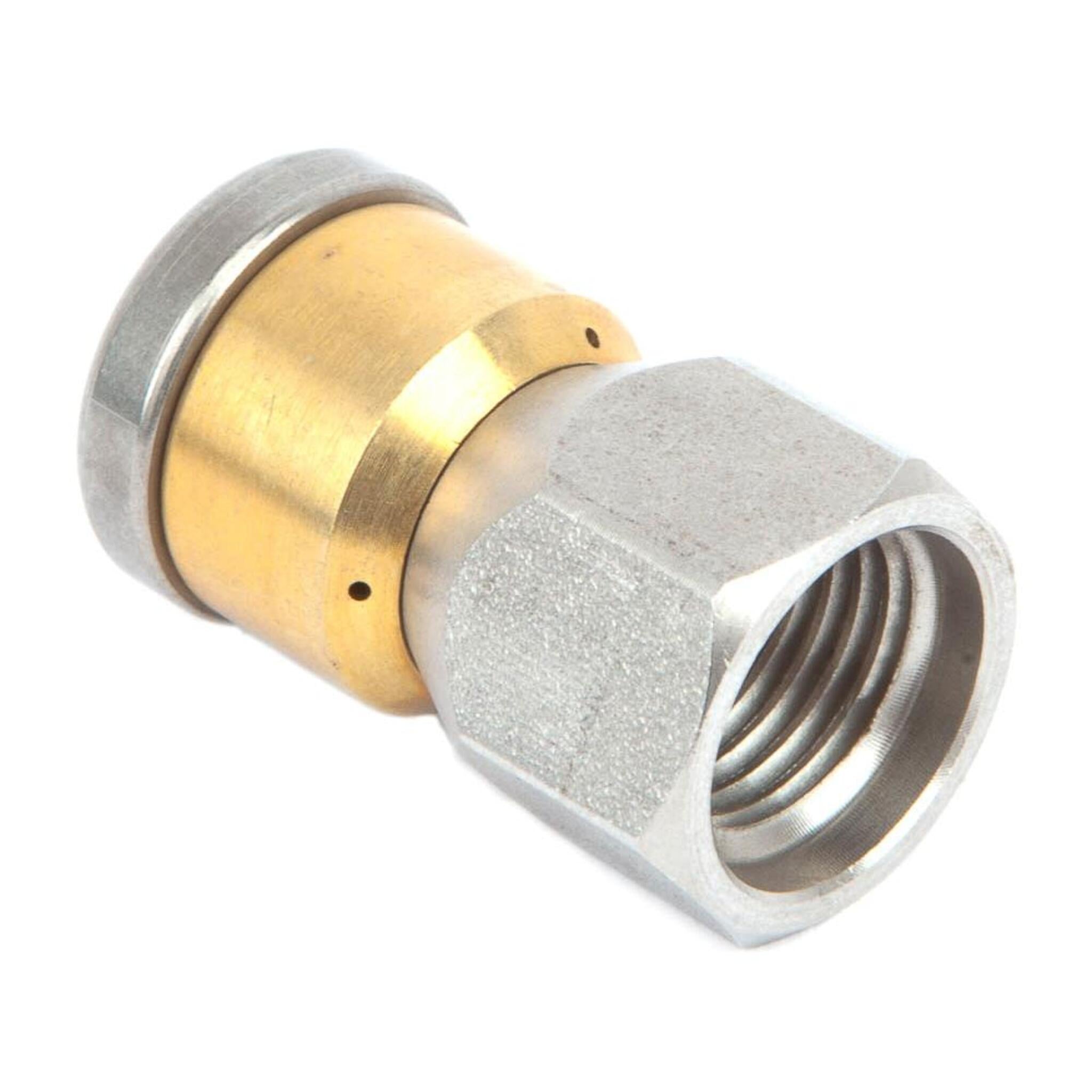 Forney Rotating Sewer Nozzle | 5.5 mm x 1/4" FNPT Pipe Cleaning and Thawing - Cleanflow