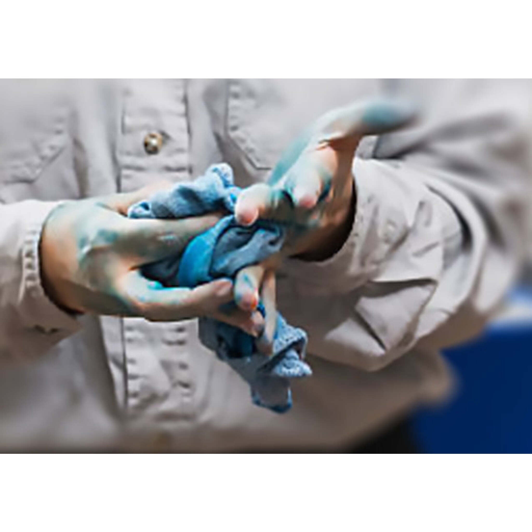 Coloured T-Shirt Rags – Recycled Cotton Wipers for Oil, Grease, Spills | 10 lb or 25 lb Bale | Low-Lint, Reusable, Eco-Friendly Shop Towels