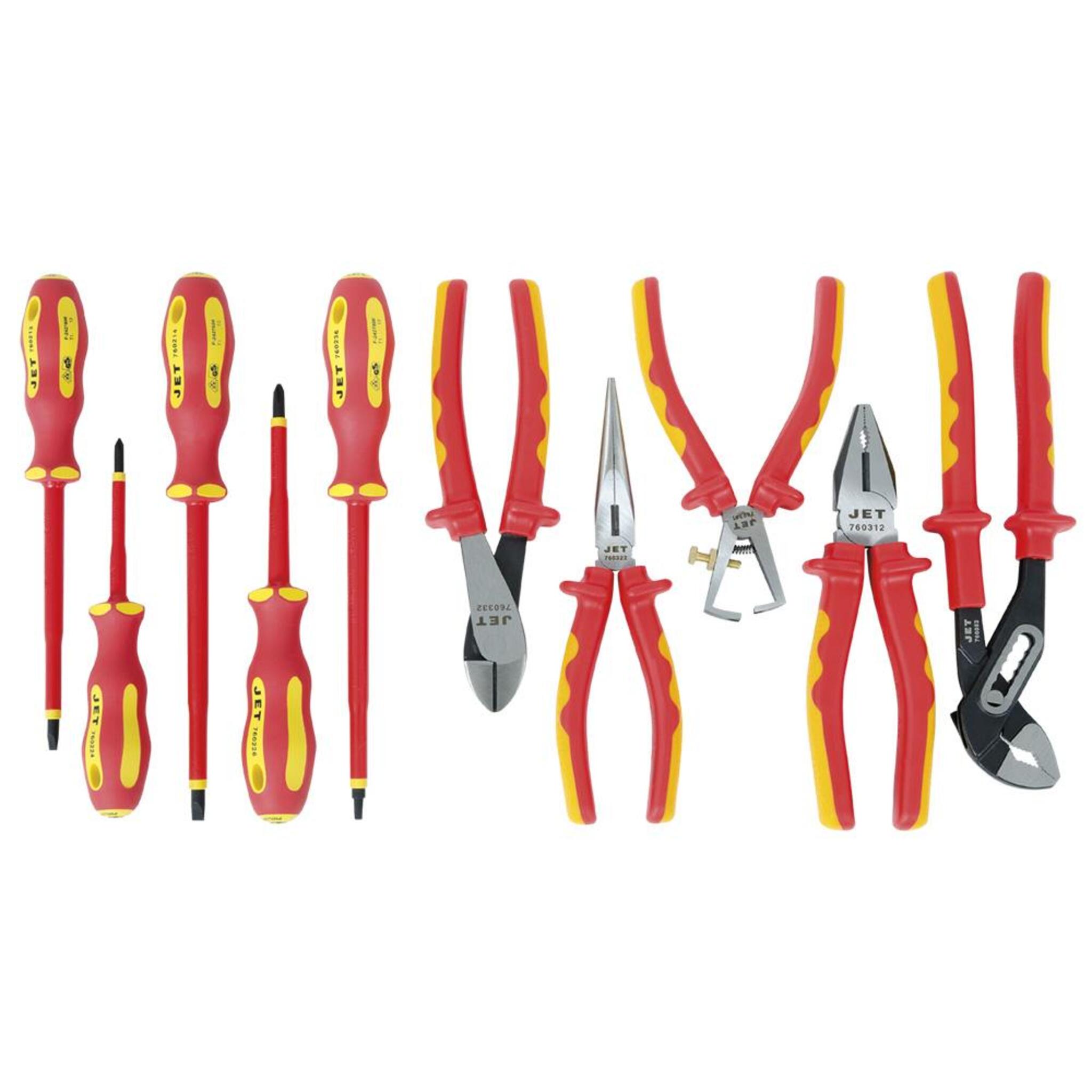 Jet VDE Tool Set - 10 Piece Mechanic Tools - Cleanflow