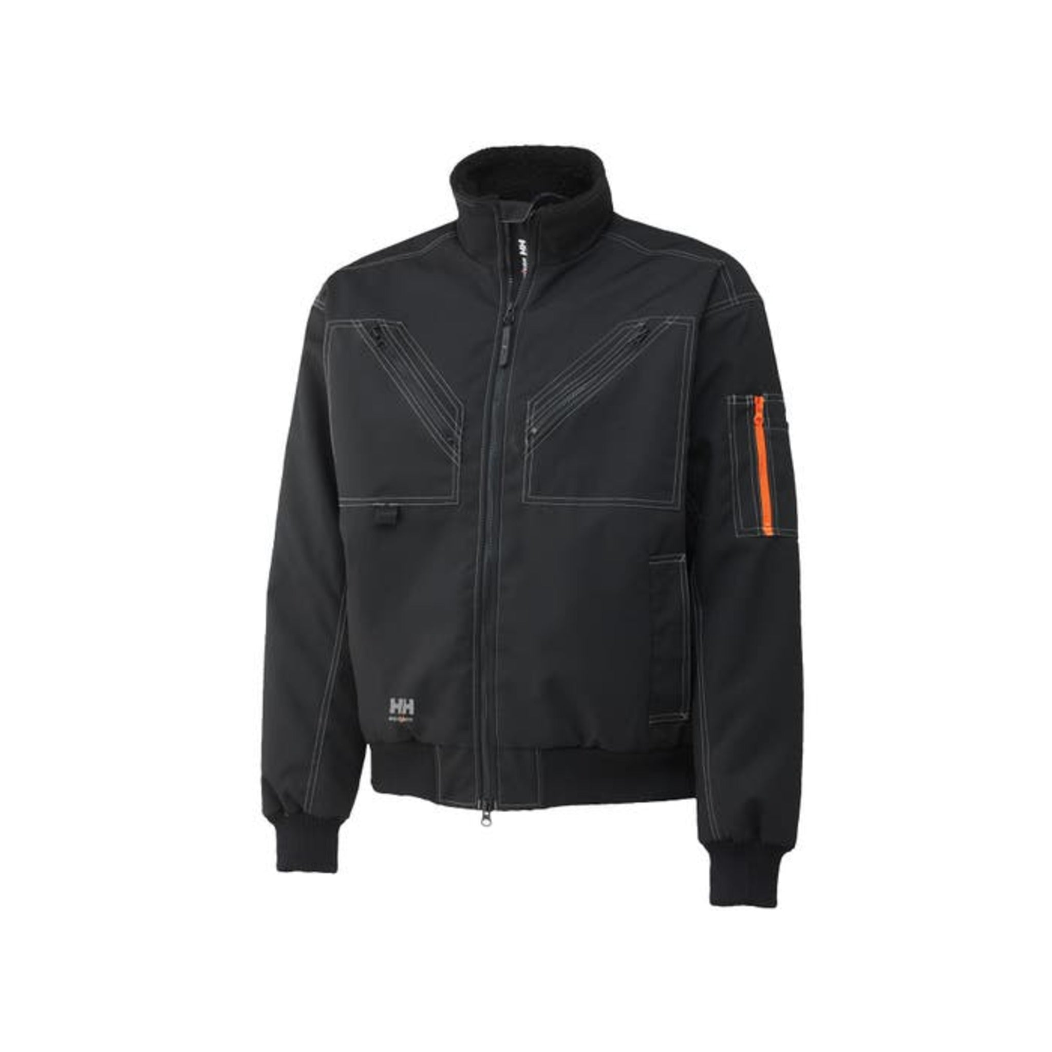 Helly Hansen Bergholm Pile Lined Winter Work Jacket | Black | Small - 4XLarge Work Wear - Cleanflow