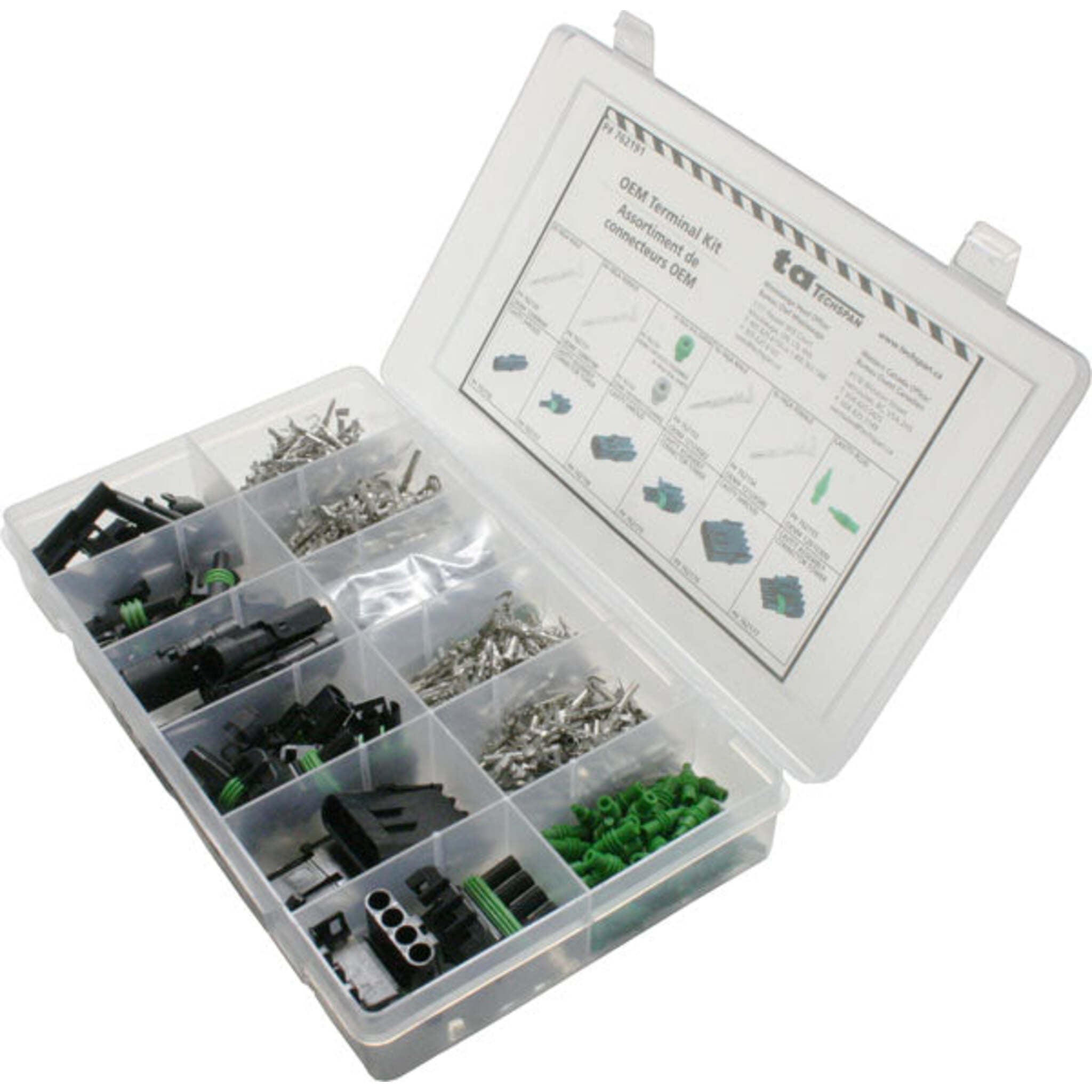 Techspan OEM Terminal Assortment Kit - 574 pcs