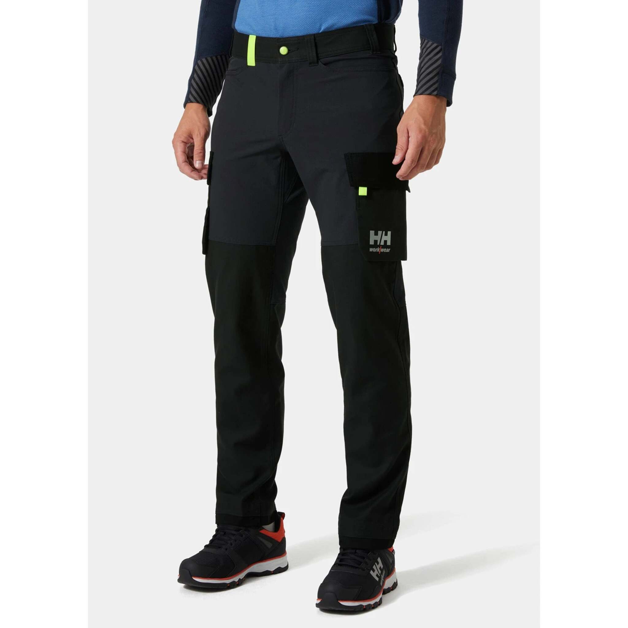 Helly Hansen Men's Service Work Pants 77409 Oxford 4X OEKO-TEX® 4-Wa