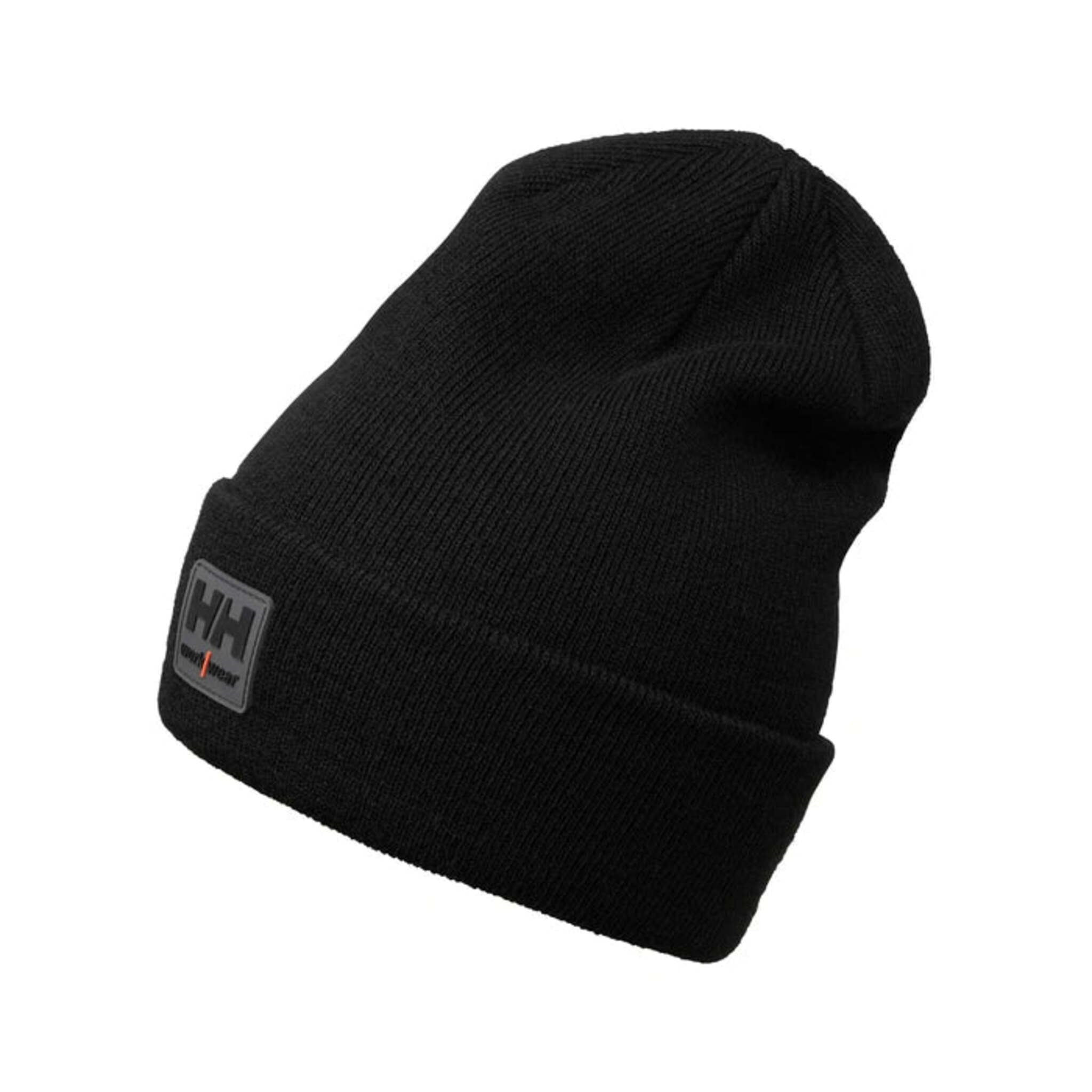 Helly Hansen 79811 Classic Cuff Beanie – Warm, Durable, Stylish Knit Hat with HH Workwear Logo for Outdoor Workers, Construction, Hiking | Limited Selection