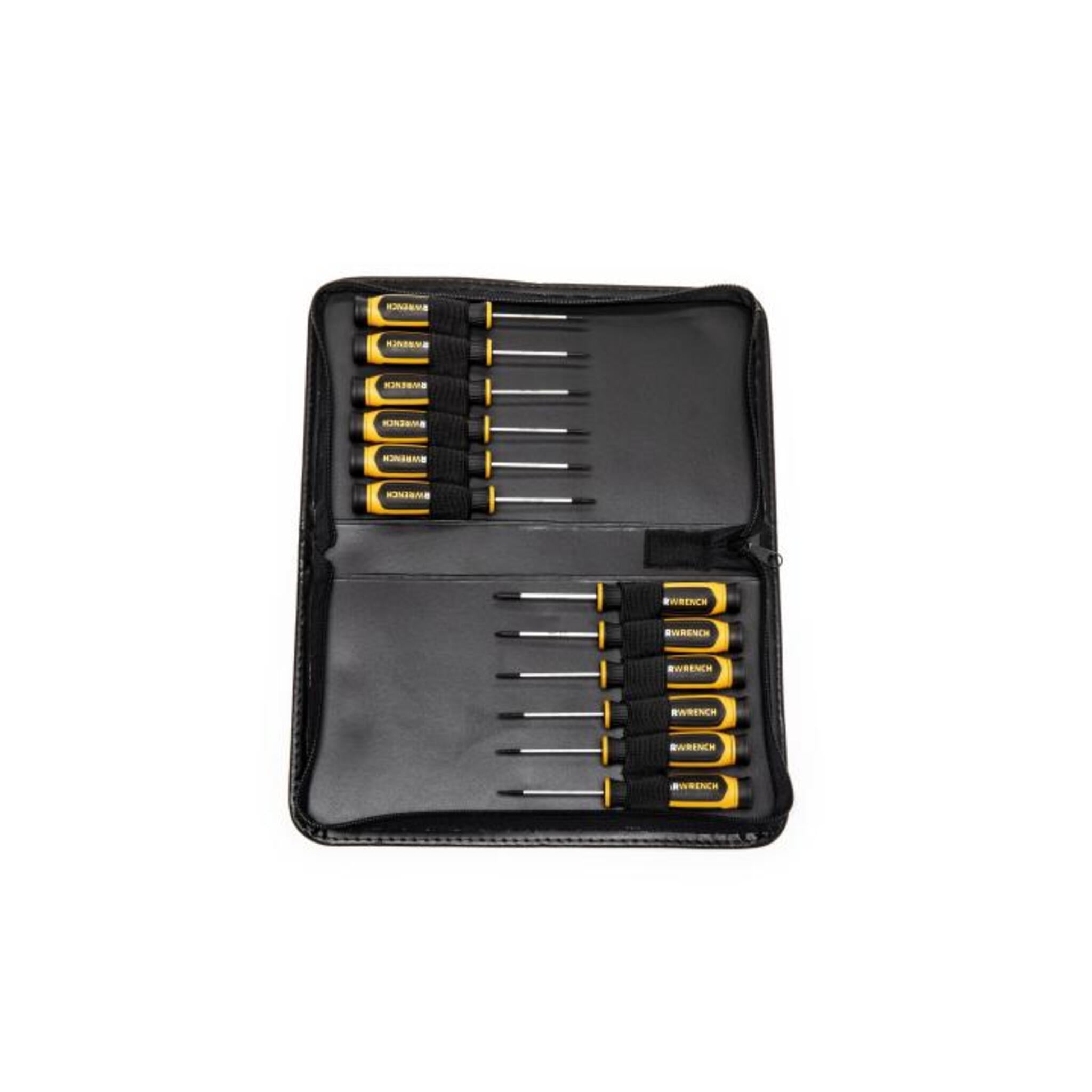 GEARWRENCH Mini Dual Material Screwdriver Set - Phillips/Slotted/Torx - 12 Piece