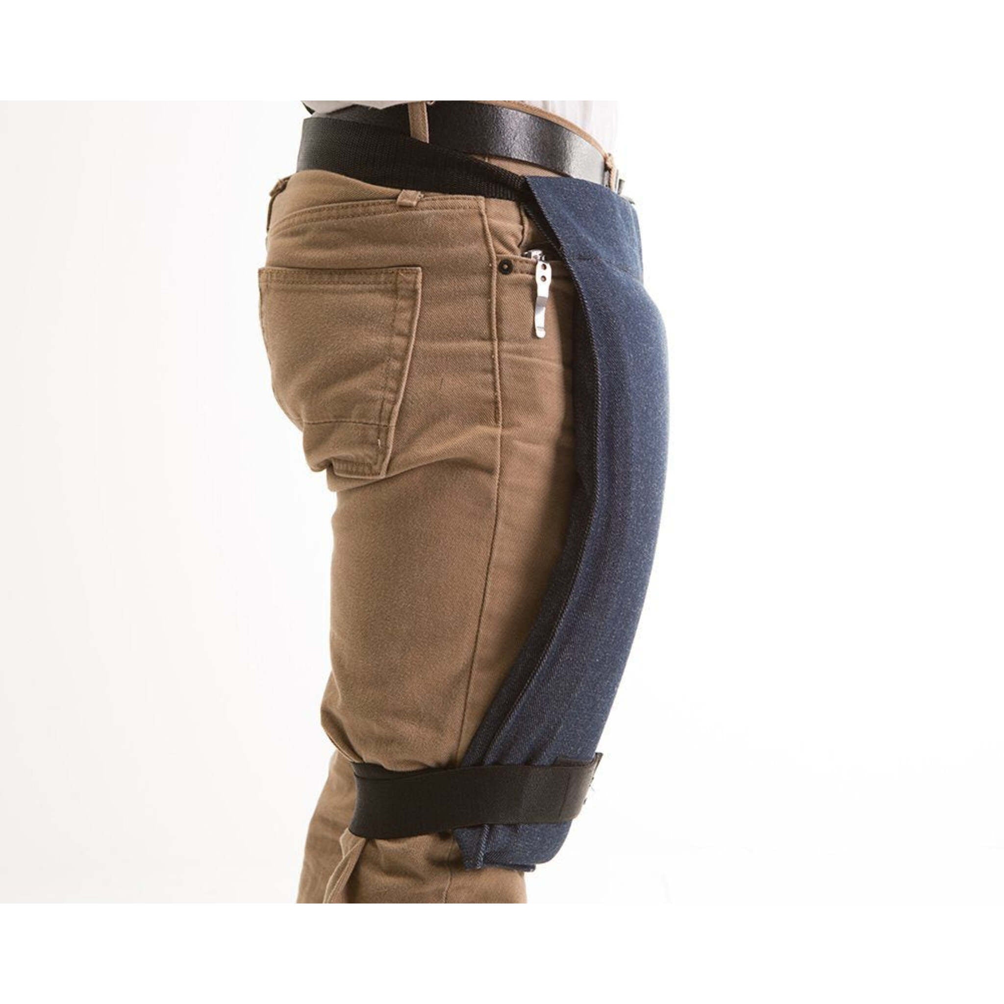 Impacto 808-00 Denim Thigh Protector Ergonomics - Cleanflow