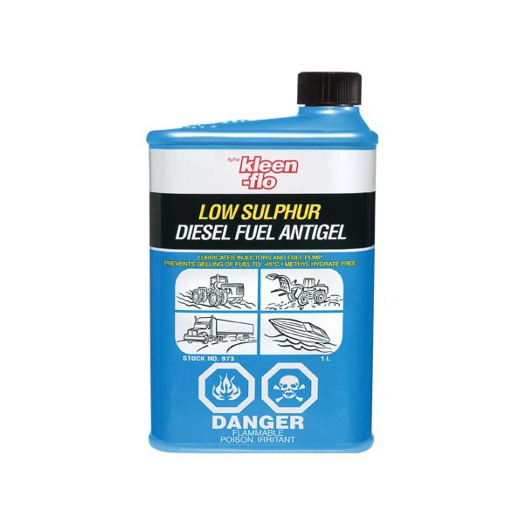 Kleen-Flo Diesel Fuel Anti-Gel with Conditioner - Low Sulphur Maintenance Supplies - Cleanflow