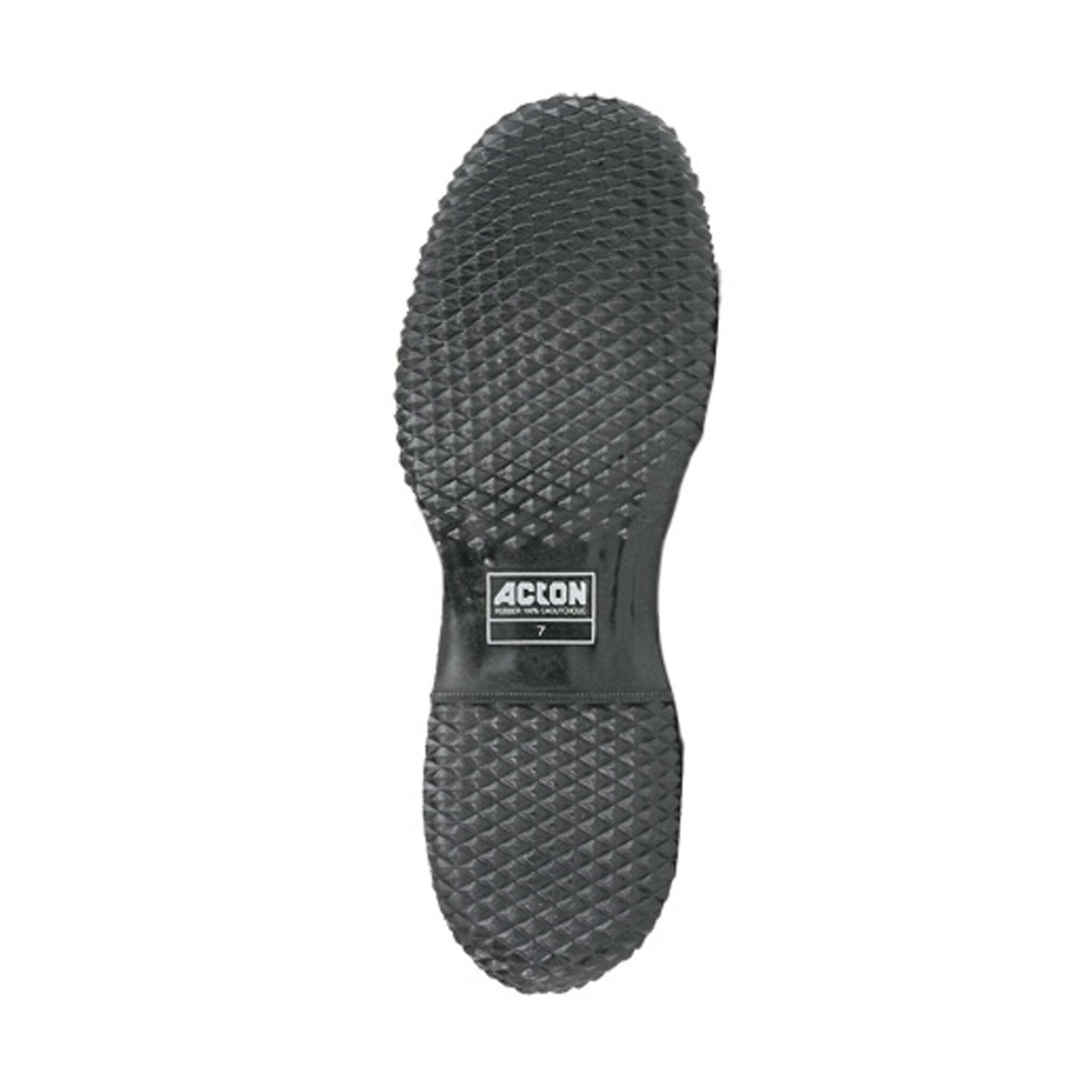 Acton Joule Fleece Lined Natural Rubber Overshoes | Size 6-13 Work Boots - Cleanflow