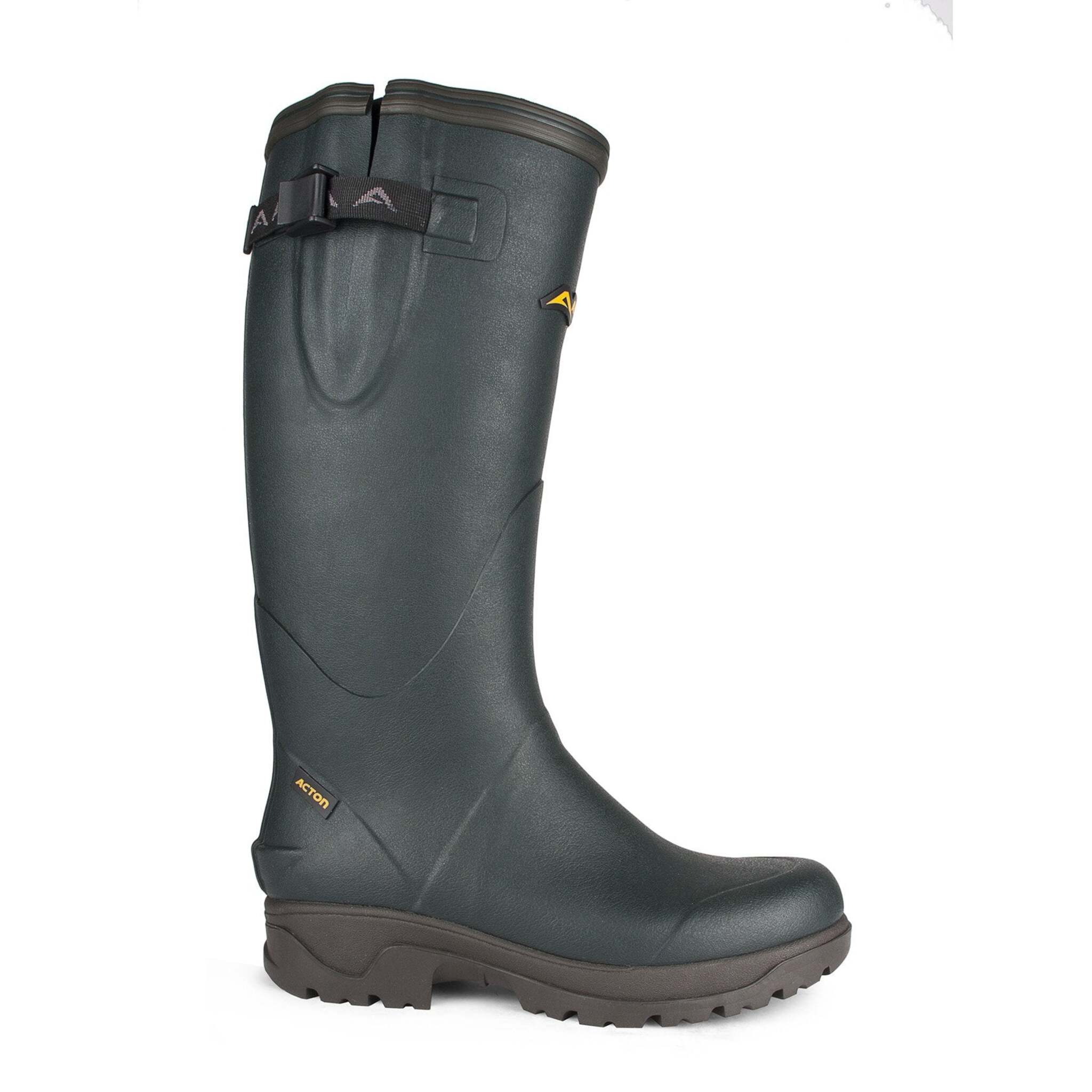 Acton Tackle Plain Toe Outdoor Boots | Forest Green | Sizes 4 - 13 Work Boots - Cleanflow