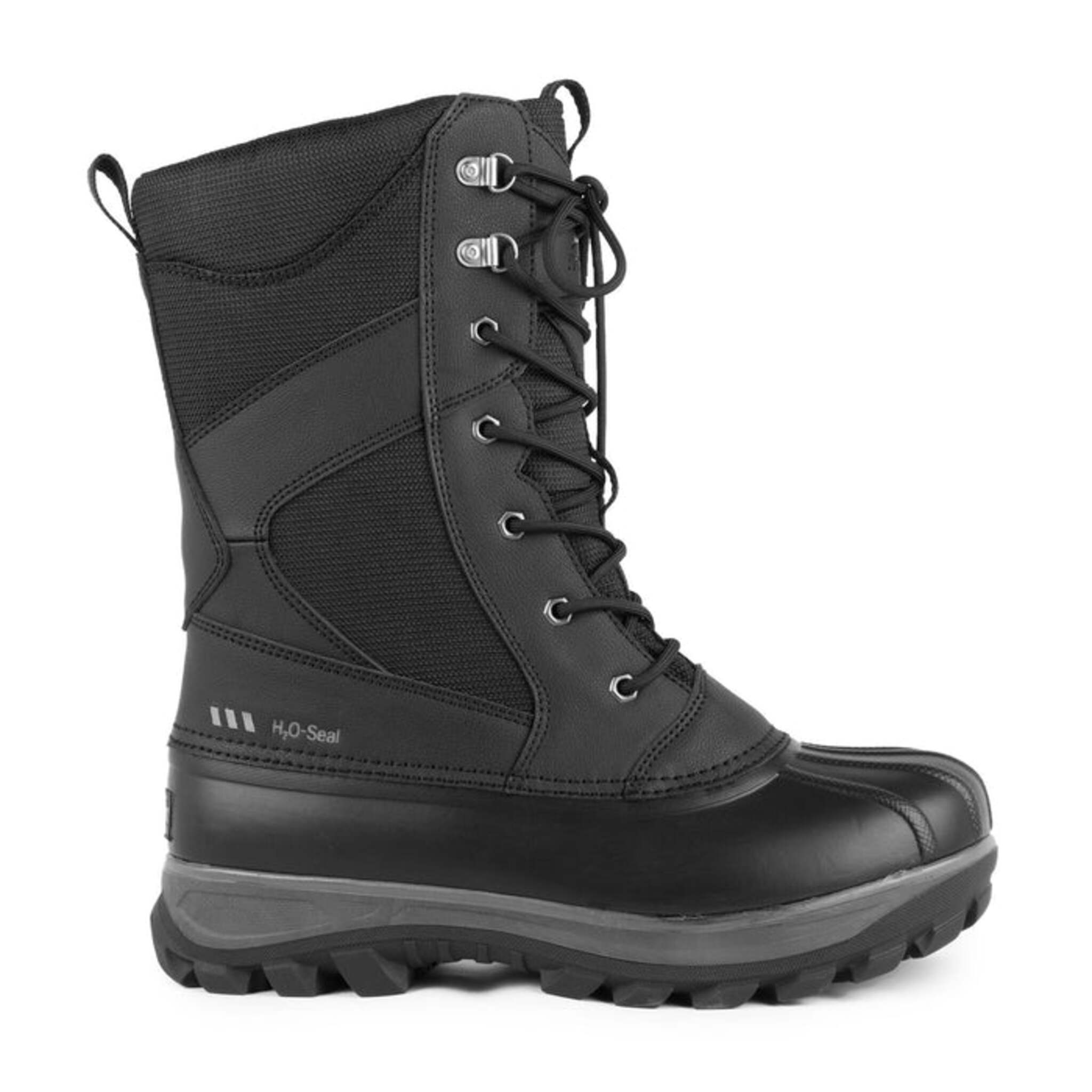 Acton Men's Finland Winter Work Boots - Waterproof Synthetic Leather, Lightweight, EVA Base, Rubber Sole, Insulated, Slip-Resistant | Sizes 7-14