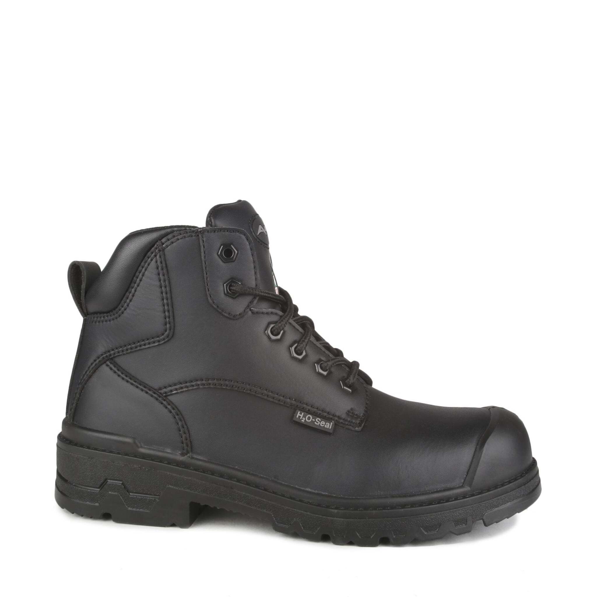 Acton Profiber 6" Chemtech Safety Work Boots | Black | Size 7 to Size 16 Work Boots - Cleanflow