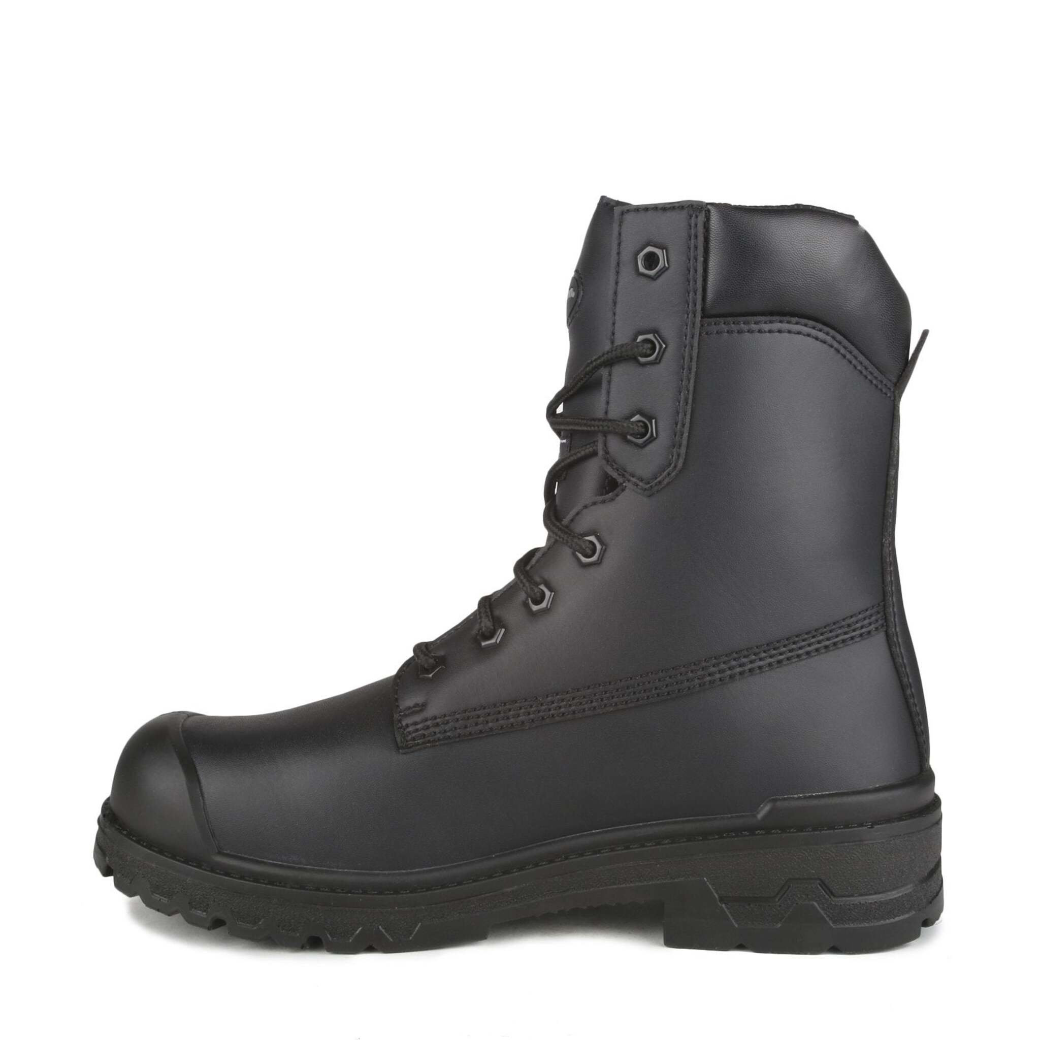 Acton Prospect 8" Chemtech Safety Work Boots | Black | Size 7 to Size 14 Work Boots - Cleanflow