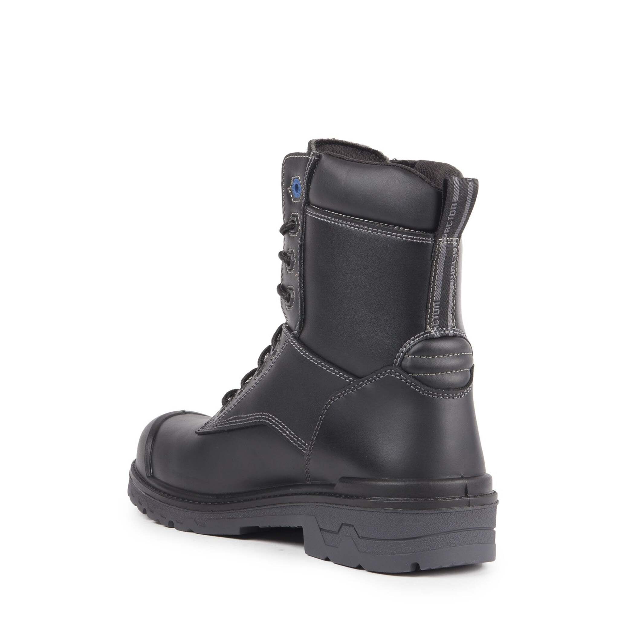 Acton Progum 8" Waterproof Leather Work Boots | Black | Size 7 to Size 17 Work Boots - Cleanflow