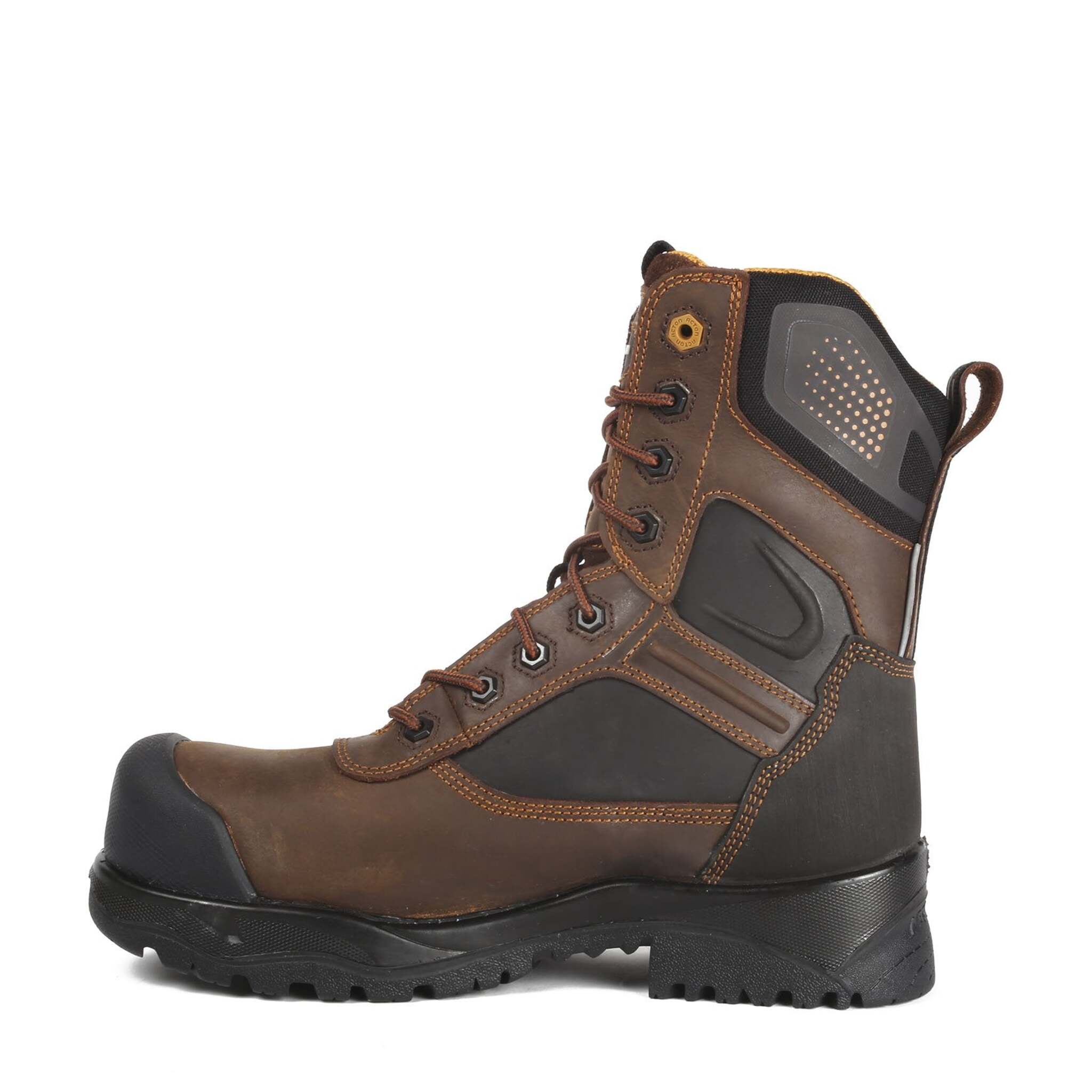 Acton Thor 8" Men Work Boots CSA | Brown | Size 7-14 Work Boots - Cleanflow