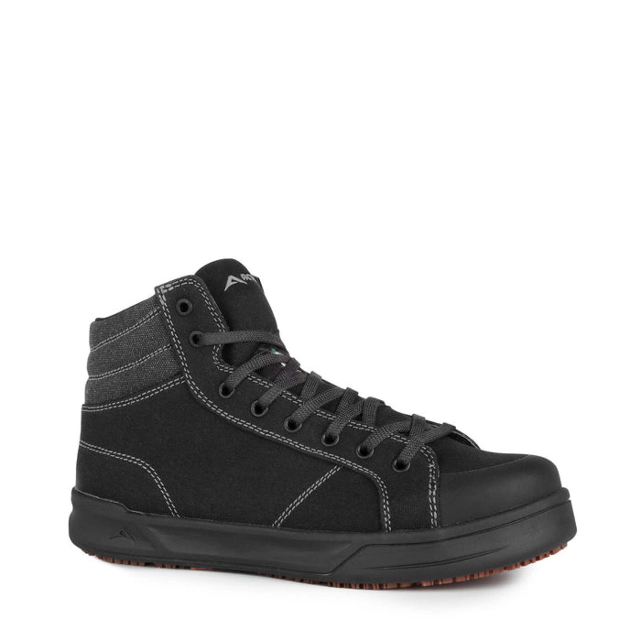 Acton 6" Freestyle High-Top Urban Work Shoes - Steel Toe, Puncture Resistant Sole, Non-Slip Grip, Breathable | Sizes 7-15 | Black